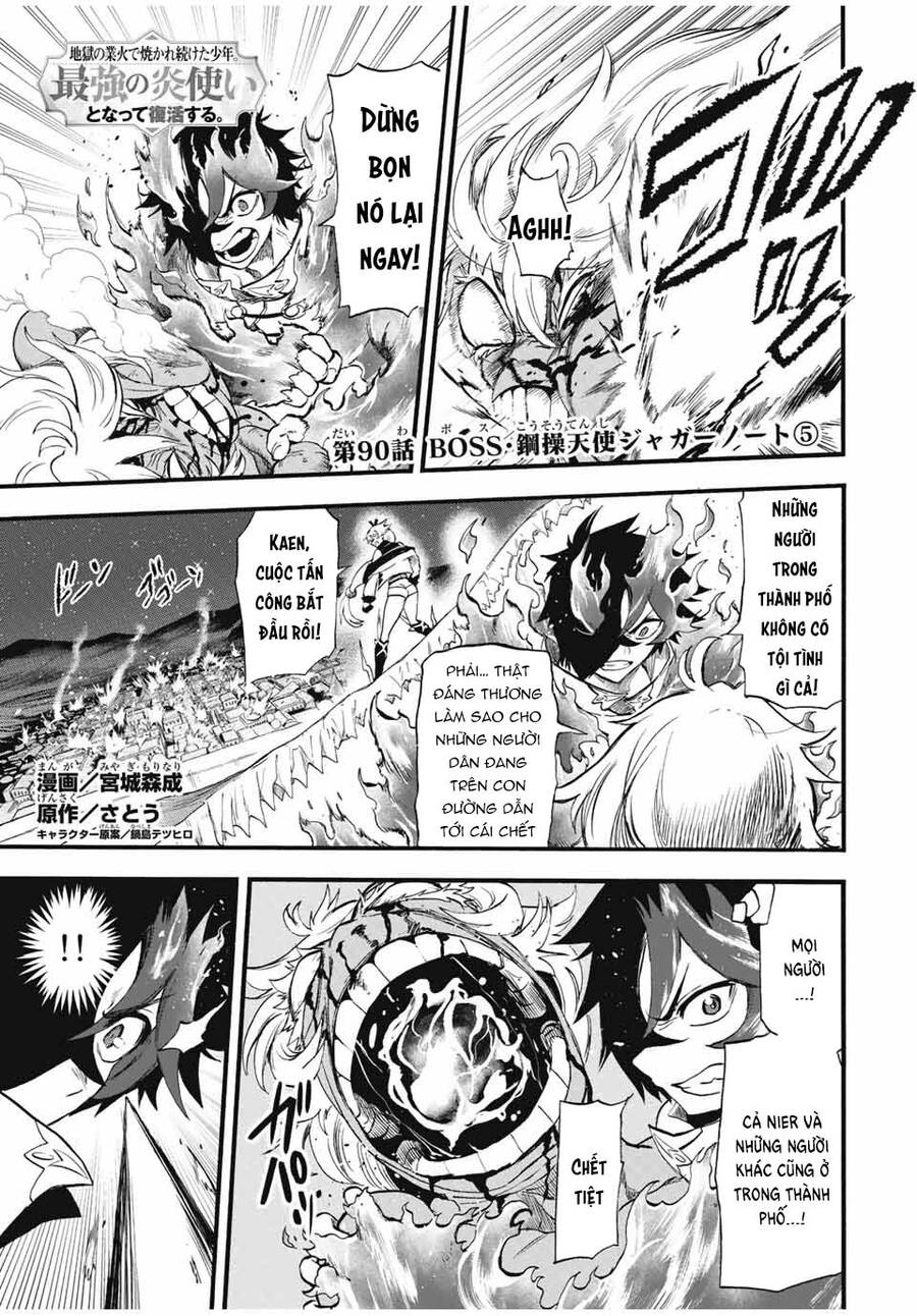 Bị Thiêu Rụi Bởi Ngọn Lửa Địa Ngục, Hồi Sinh Với Tư Cách Hoả Thuật Sư Mạnh Nhất Chapter 90 - 2