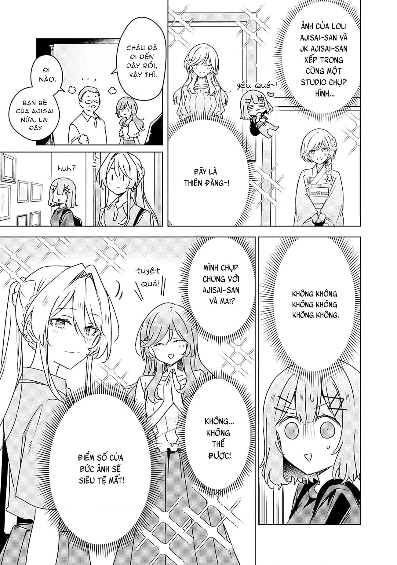 Tôi mà làm người yêu của các người á? Không thể nào!? (Hoặc là có!?) Chapter 51 - 13