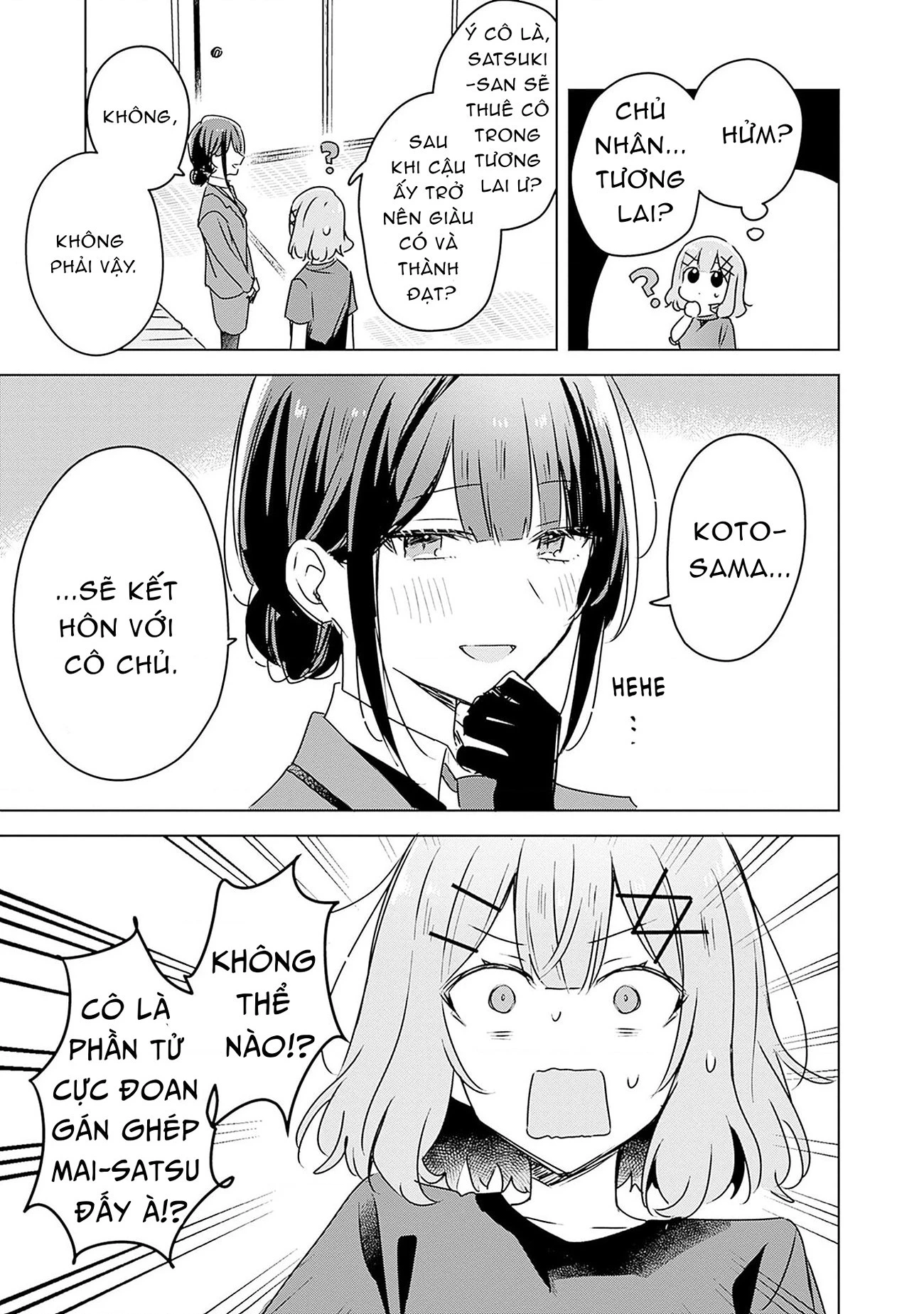 Tôi mà làm người yêu của các người á? Không thể nào!? (Hoặc là có!?) Chapter 52 - 12