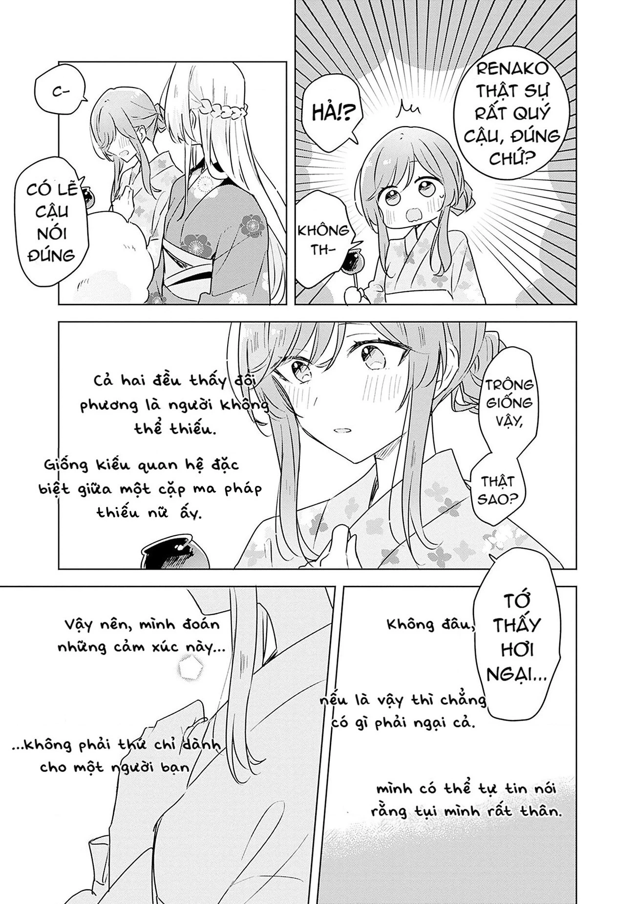 Tôi mà làm người yêu của các người á? Không thể nào!? (Hoặc là có!?) Chapter 53 - 11