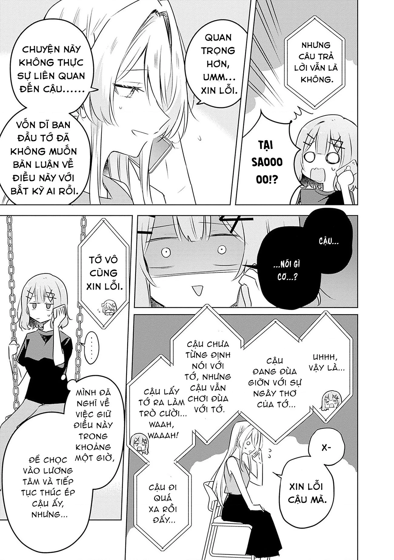 Tôi mà làm người yêu của các người á? Không thể nào!? (Hoặc là có!?) Chapter 58 - 15