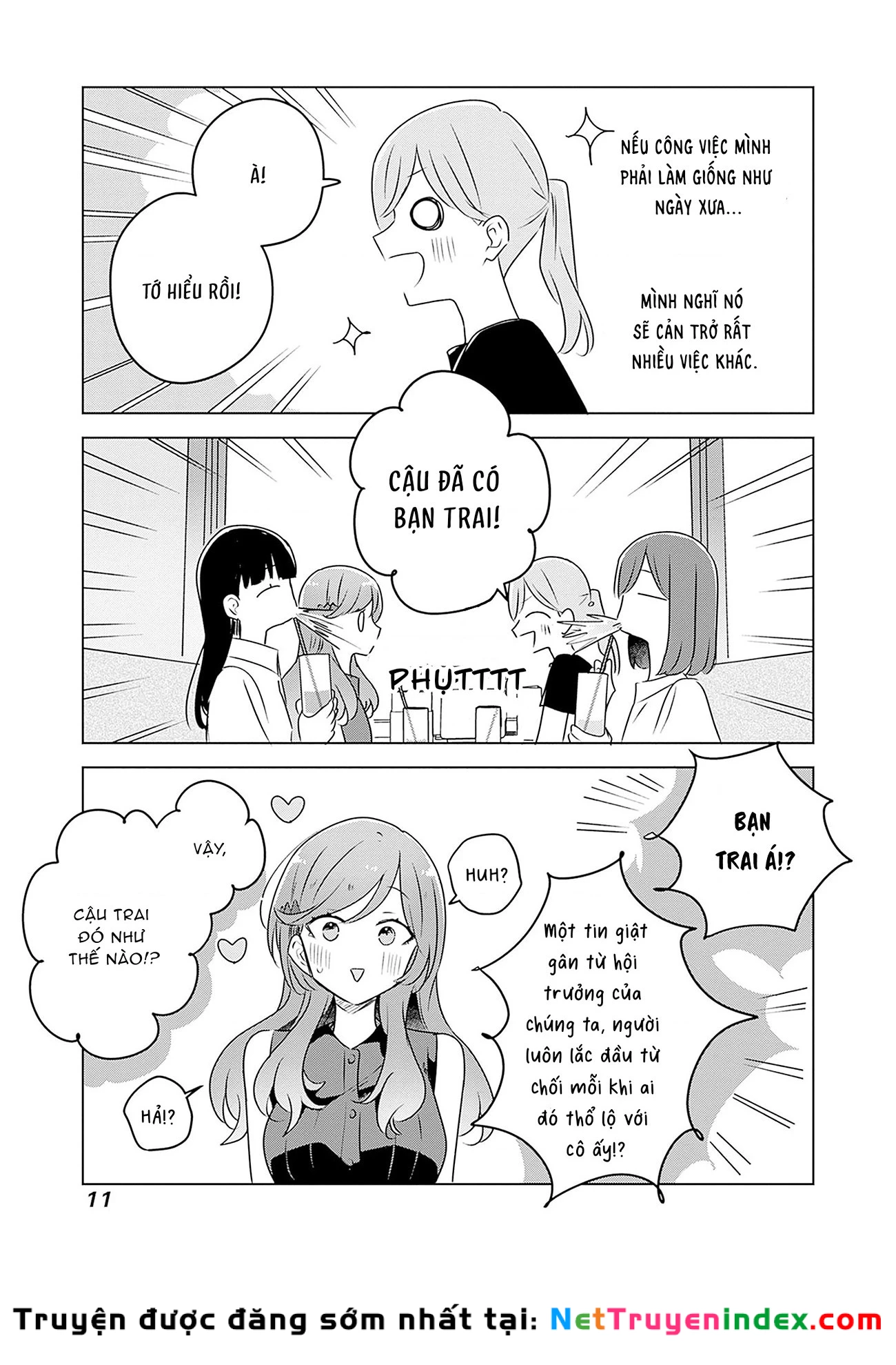 Tôi mà làm người yêu của các người á? Không thể nào!? (Hoặc là có!?) Chapter 58.6 - 11