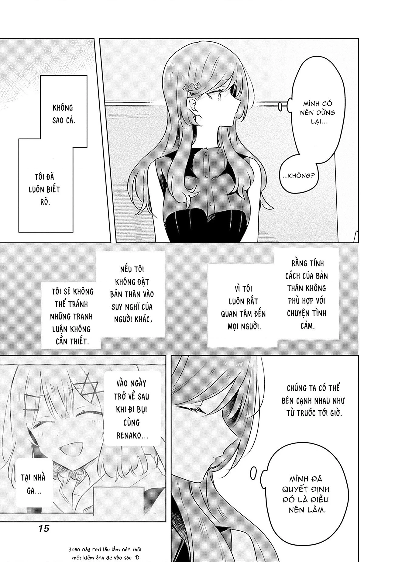 Tôi mà làm người yêu của các người á? Không thể nào!? (Hoặc là có!?) Chapter 58.6 - 15