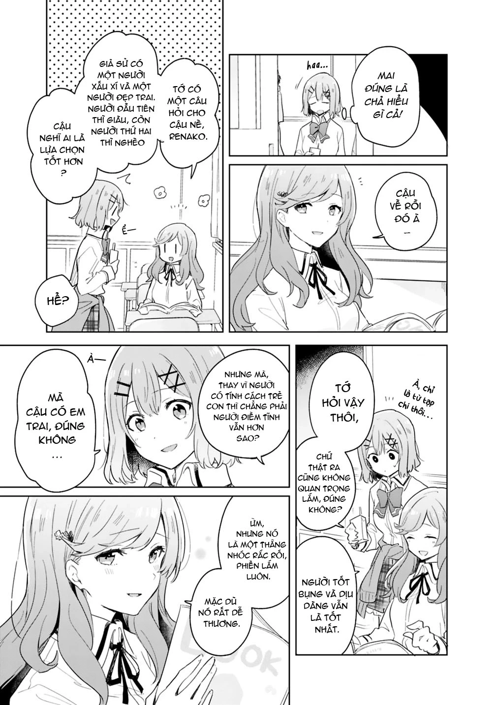 Tôi mà làm người yêu của các người á? Không thể nào!? (Hoặc là có!?) Chapter 3 - 8