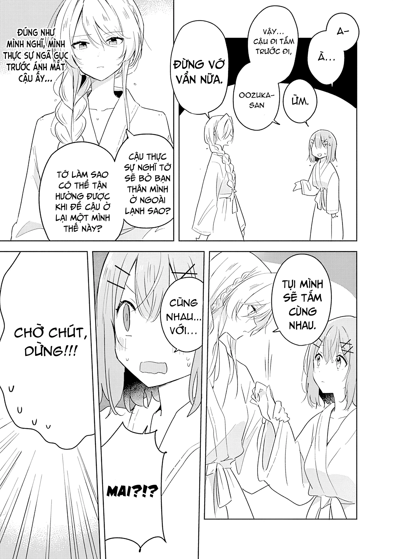 Tôi mà làm người yêu của các người á? Không thể nào!? (Hoặc là có!?) Chapter 9 - 8