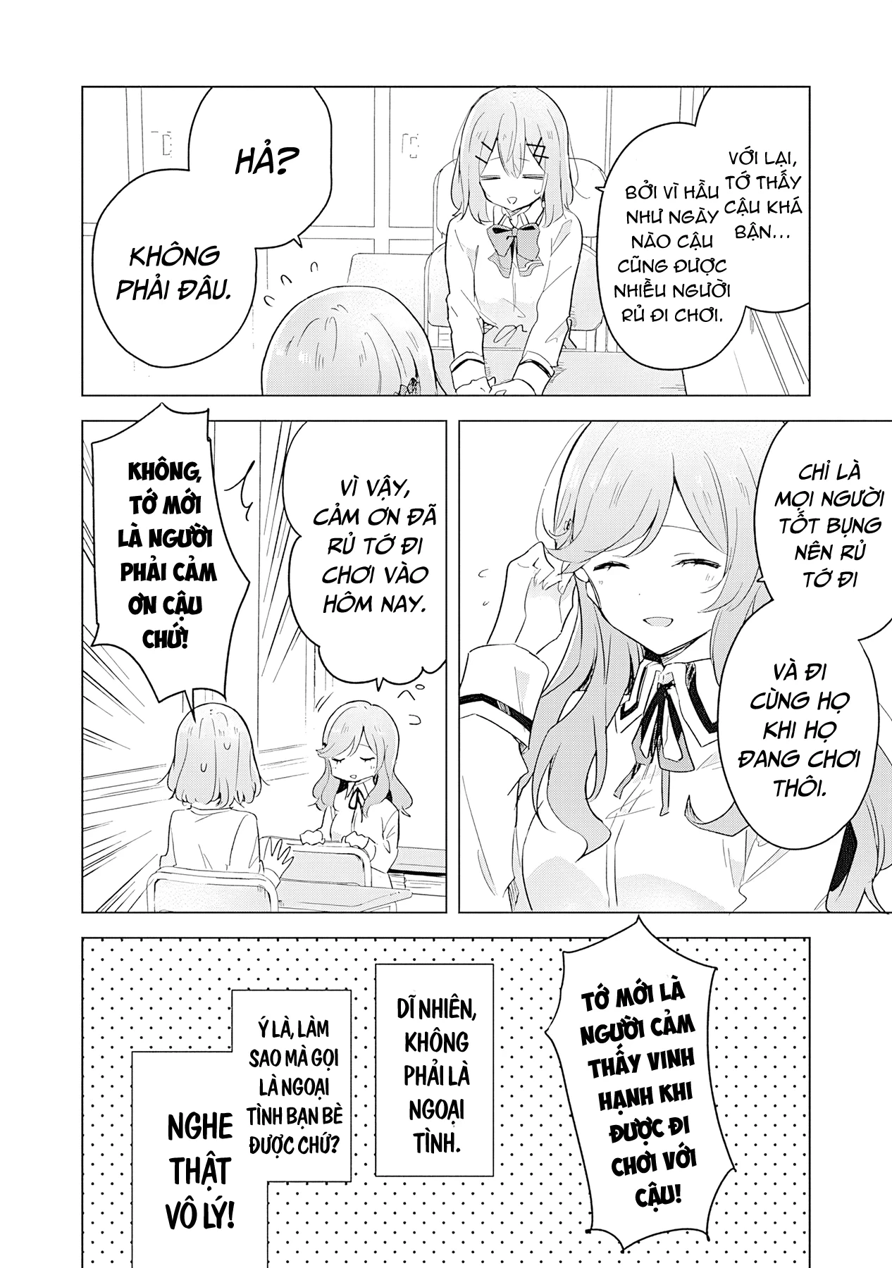 Tôi mà làm người yêu của các người á? Không thể nào!? (Hoặc là có!?) Chapter 11 - 4