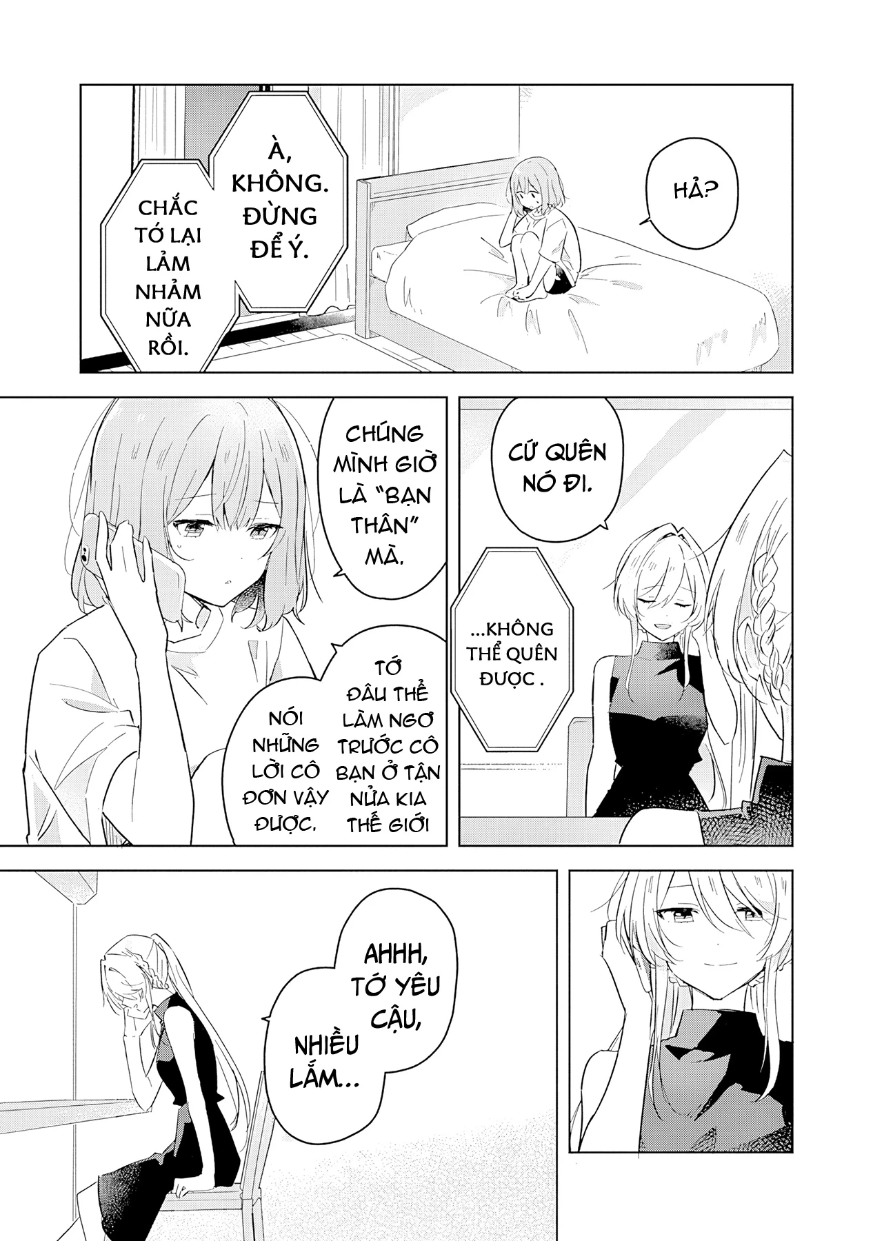 Tôi mà làm người yêu của các người á? Không thể nào!? (Hoặc là có!?) Chapter 12 - 13