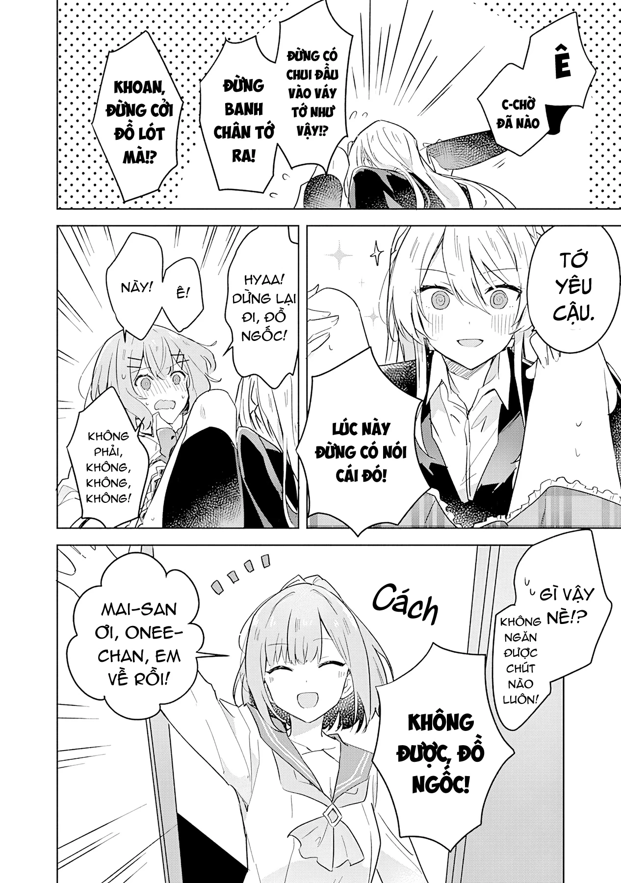 Tôi mà làm người yêu của các người á? Không thể nào!? (Hoặc là có!?) Chapter 14 - 24