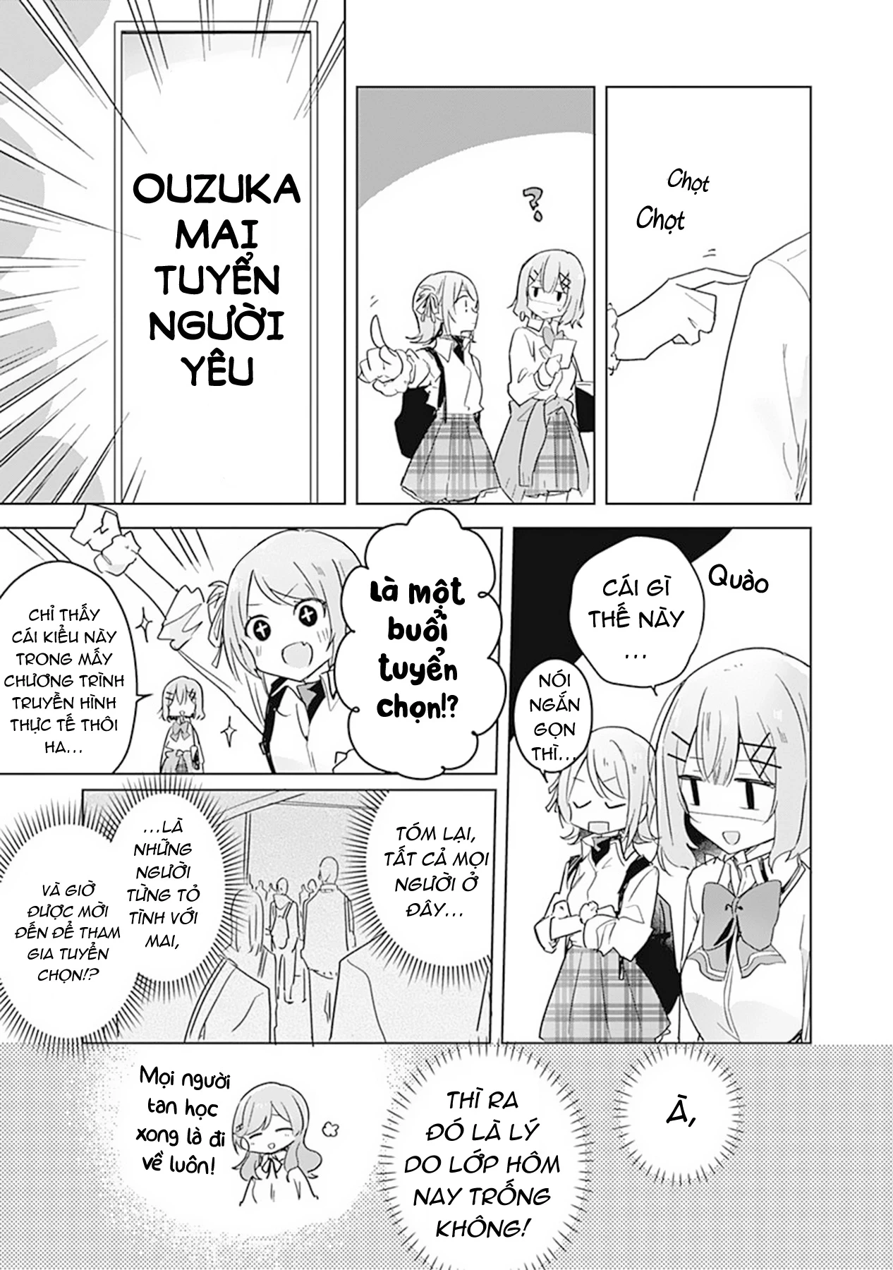 Tôi mà làm người yêu của các người á? Không thể nào!? (Hoặc là có!?) Chapter 18 - 9