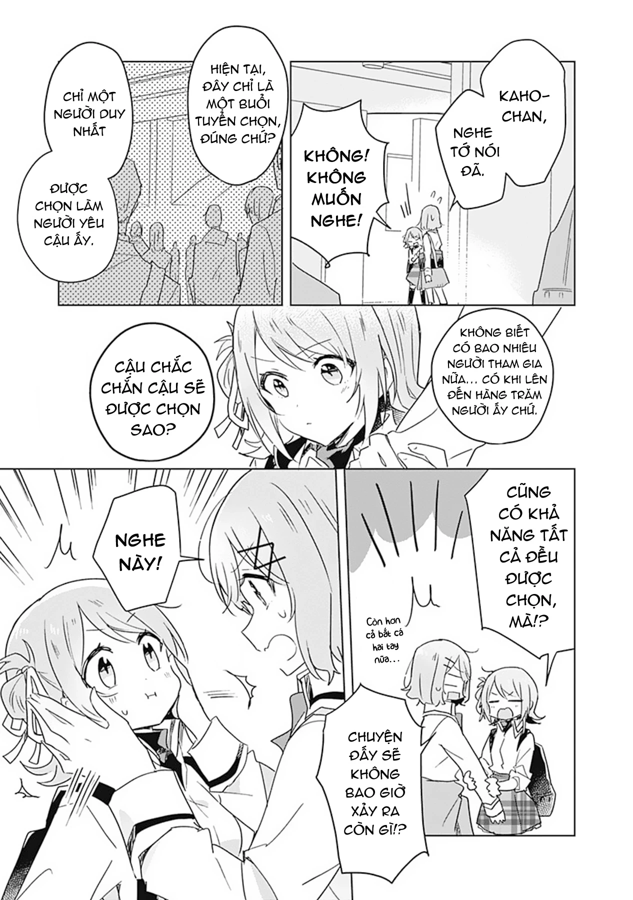 Tôi mà làm người yêu của các người á? Không thể nào!? (Hoặc là có!?) Chapter 18 - 13