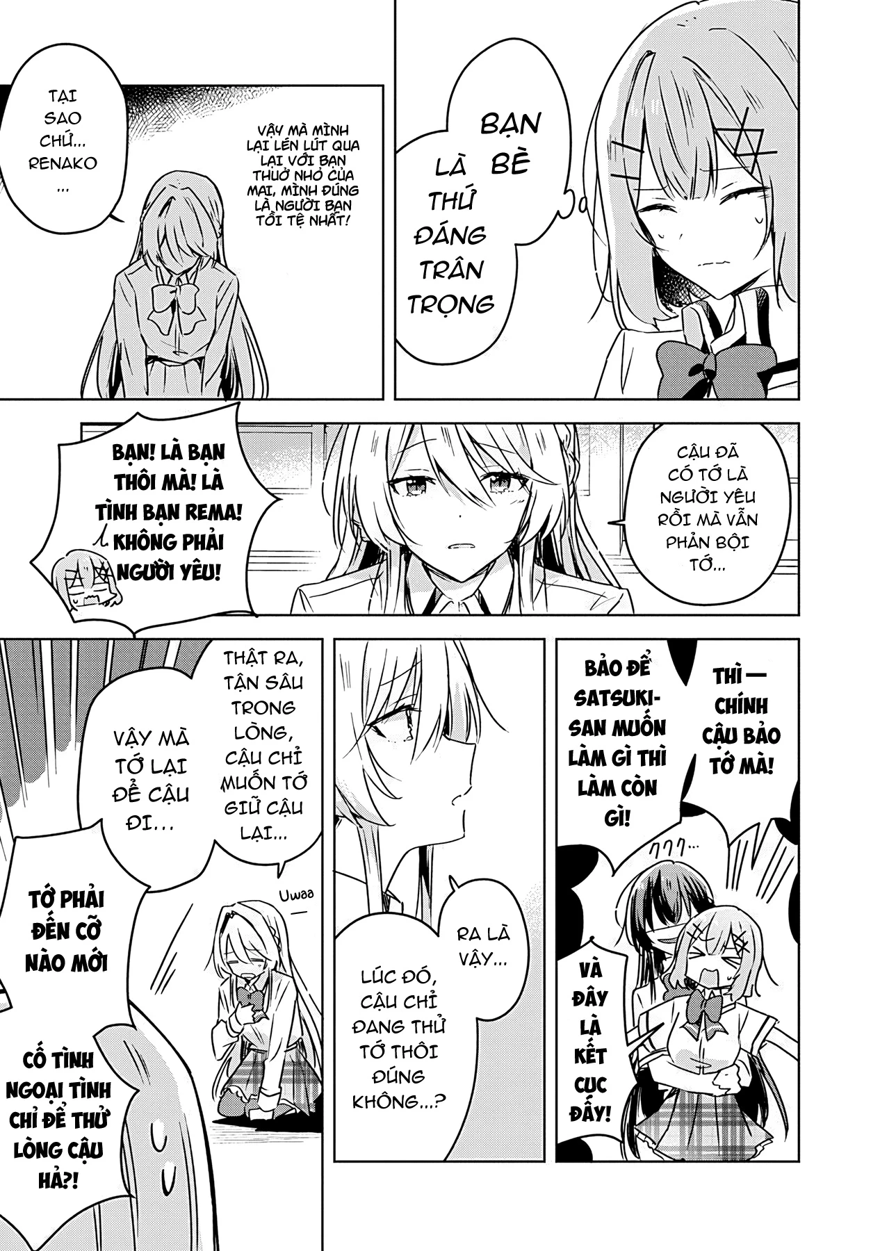 Tôi mà làm người yêu của các người á? Không thể nào!? (Hoặc là có!?) Chapter 30 - 15