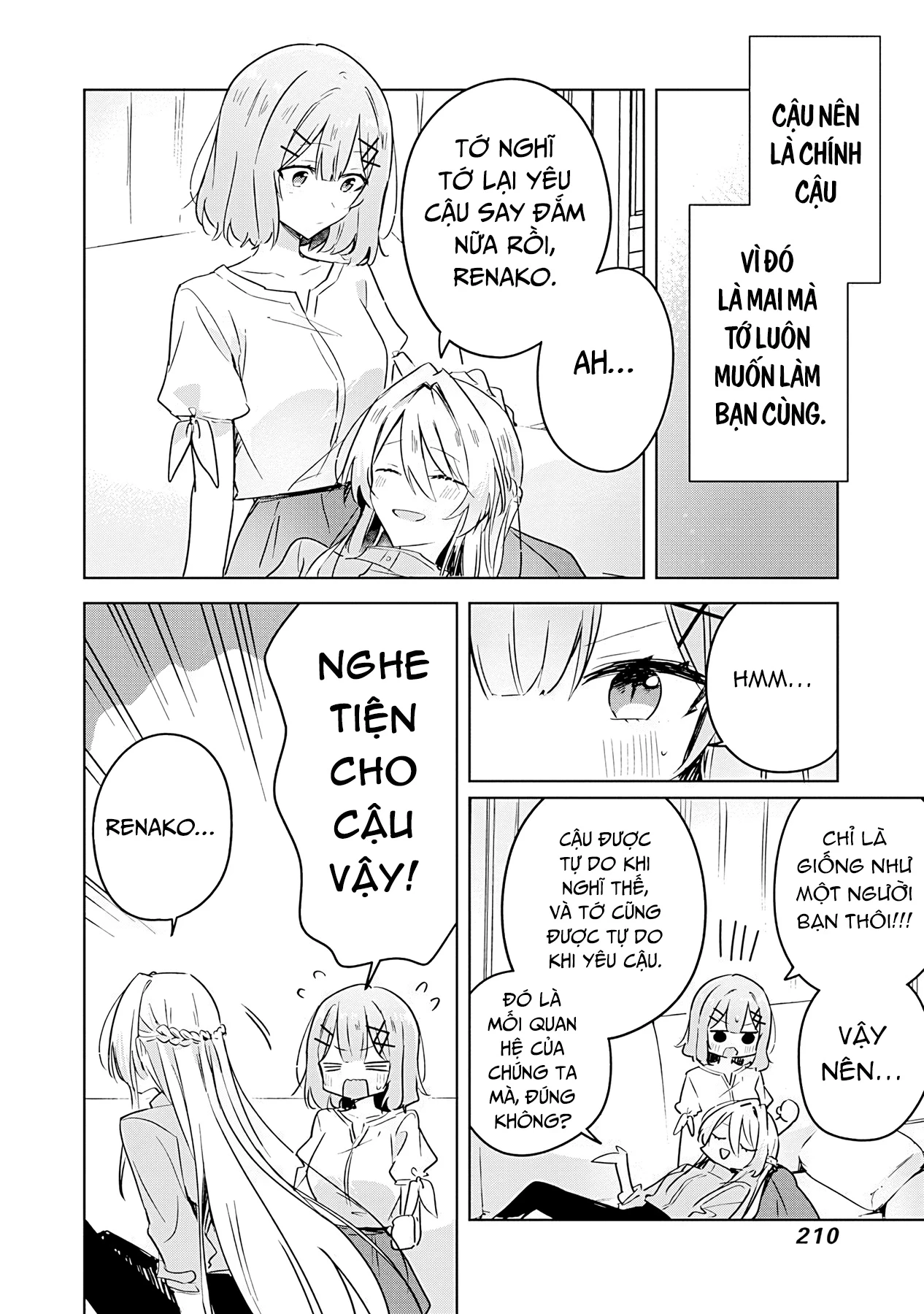 Tôi mà làm người yêu của các người á? Không thể nào!? (Hoặc là có!?) Chapter 38 - 12