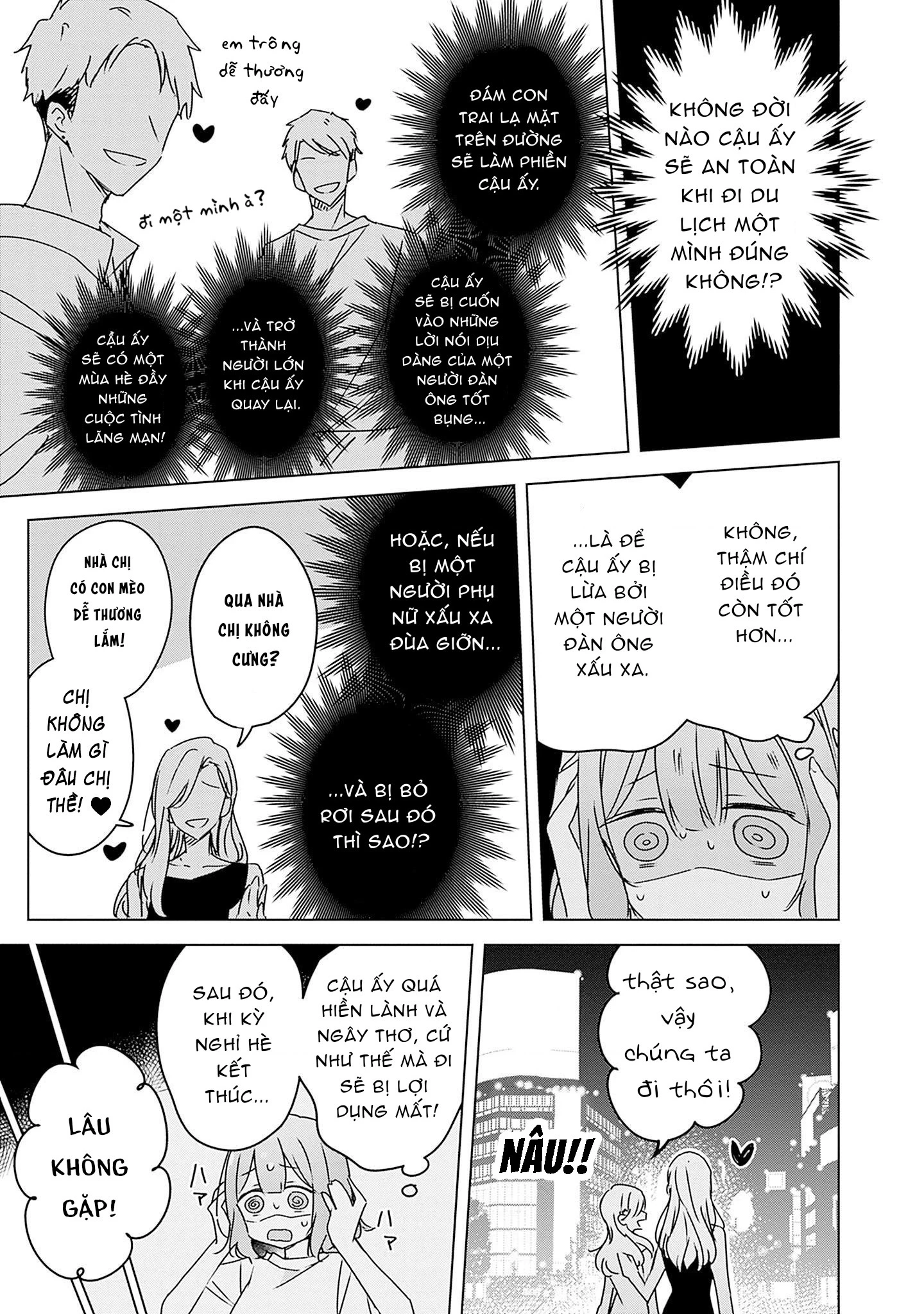 Tôi mà làm người yêu của các người á? Không thể nào!? (Hoặc là có!?) Chapter 41 - 17