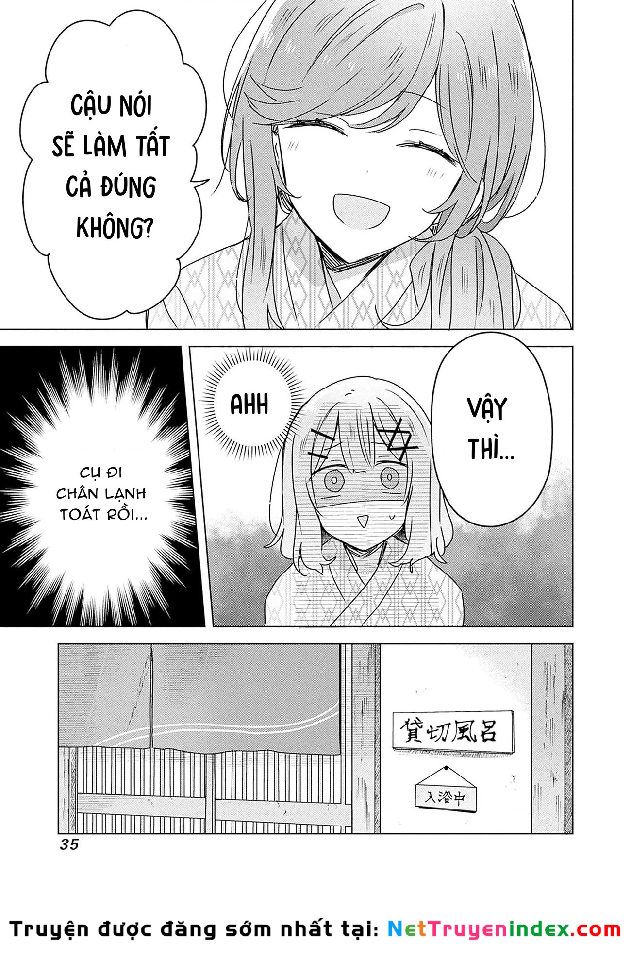 Tôi mà làm người yêu của các người á? Không thể nào!? (Hoặc là có!?) Chapter 45 - 35