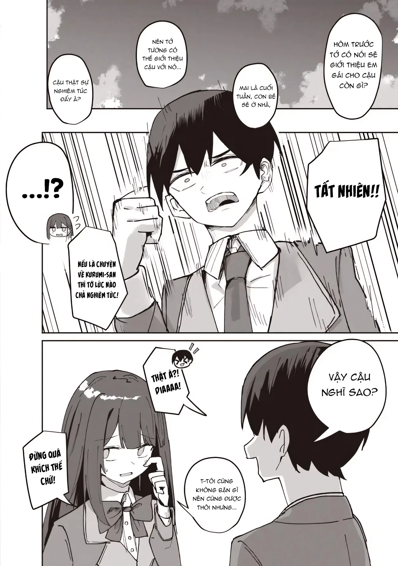 Tobioriru Chokuzen no Doukyuusei ni "Sekkusu Shiyou!" to Teianshite Mita. Chapter 4.1 - 2