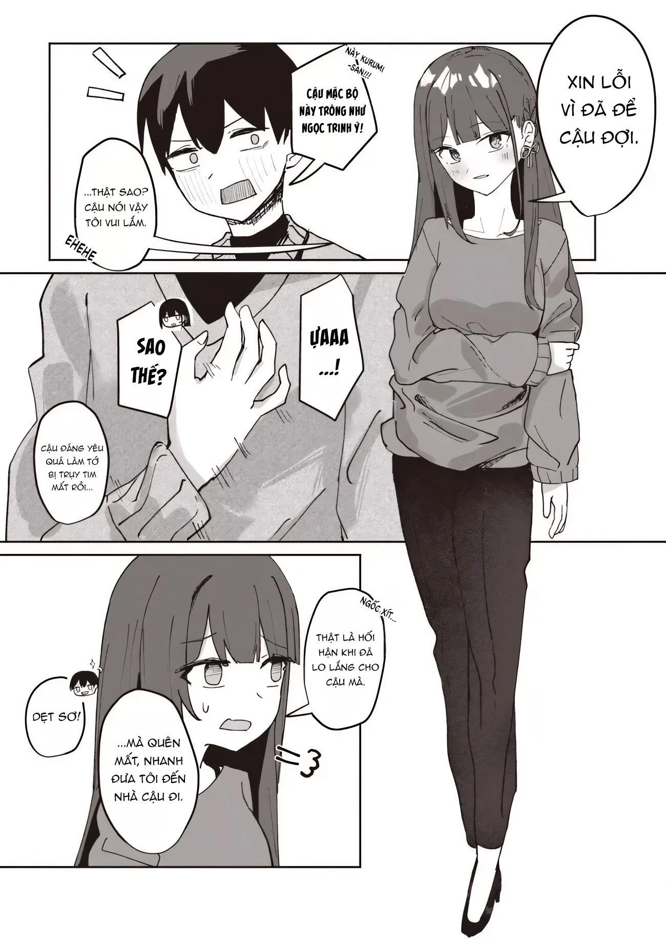 Tobioriru Chokuzen no Doukyuusei ni "Sekkusu Shiyou!" to Teianshite Mita. Chapter 4.1 - 4