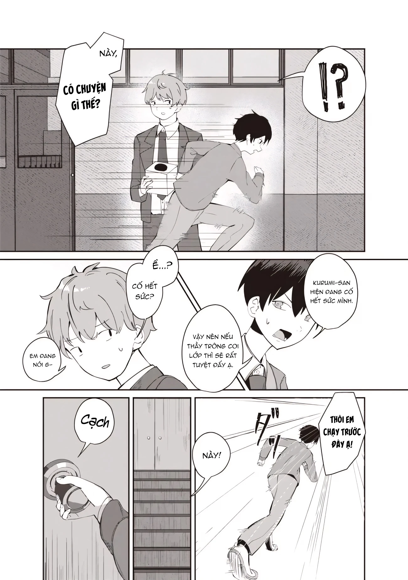 Tobioriru Chokuzen no Doukyuusei ni "Sekkusu Shiyou!" to Teianshite Mita. Chapter 6.1 - 3