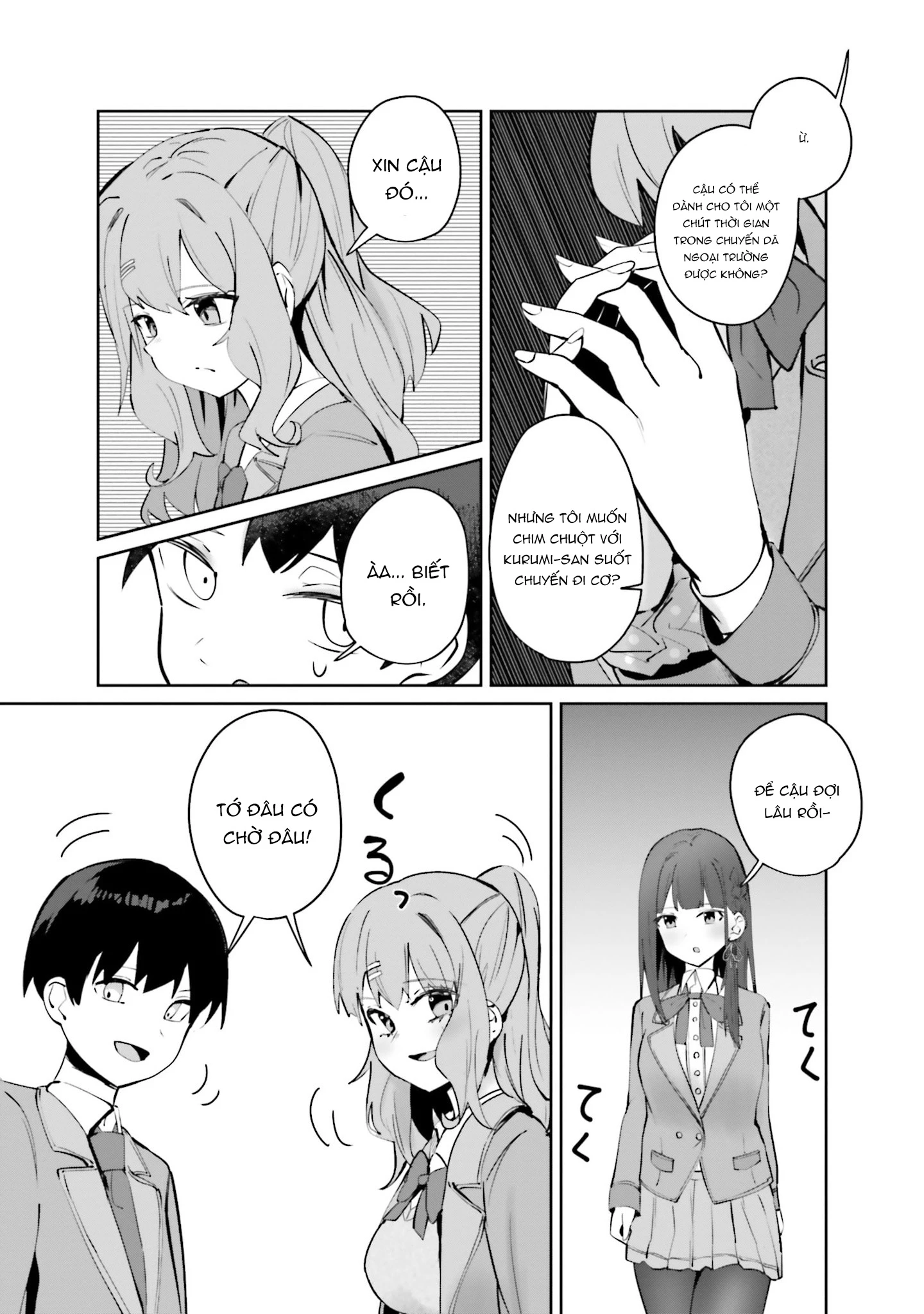 Tobioriru Chokuzen no Doukyuusei ni "Sekkusu Shiyou!" to Teianshite Mita. Chapter 8 - 4