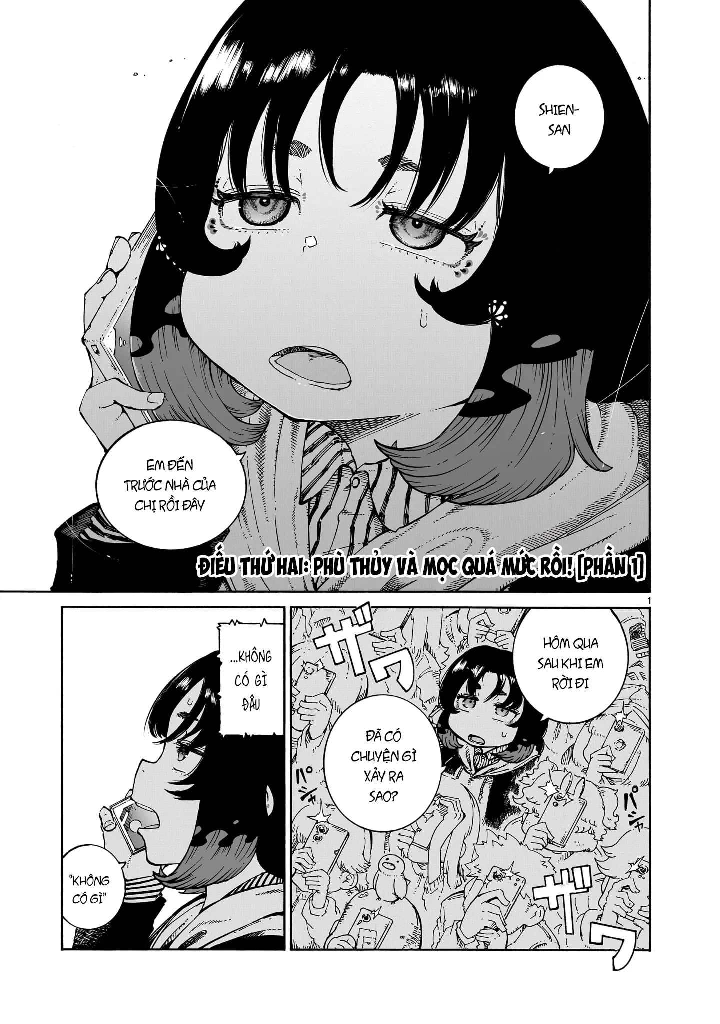 Majo to Kyurasu - Phù thủy phê pha Chapter 2.1 - 2