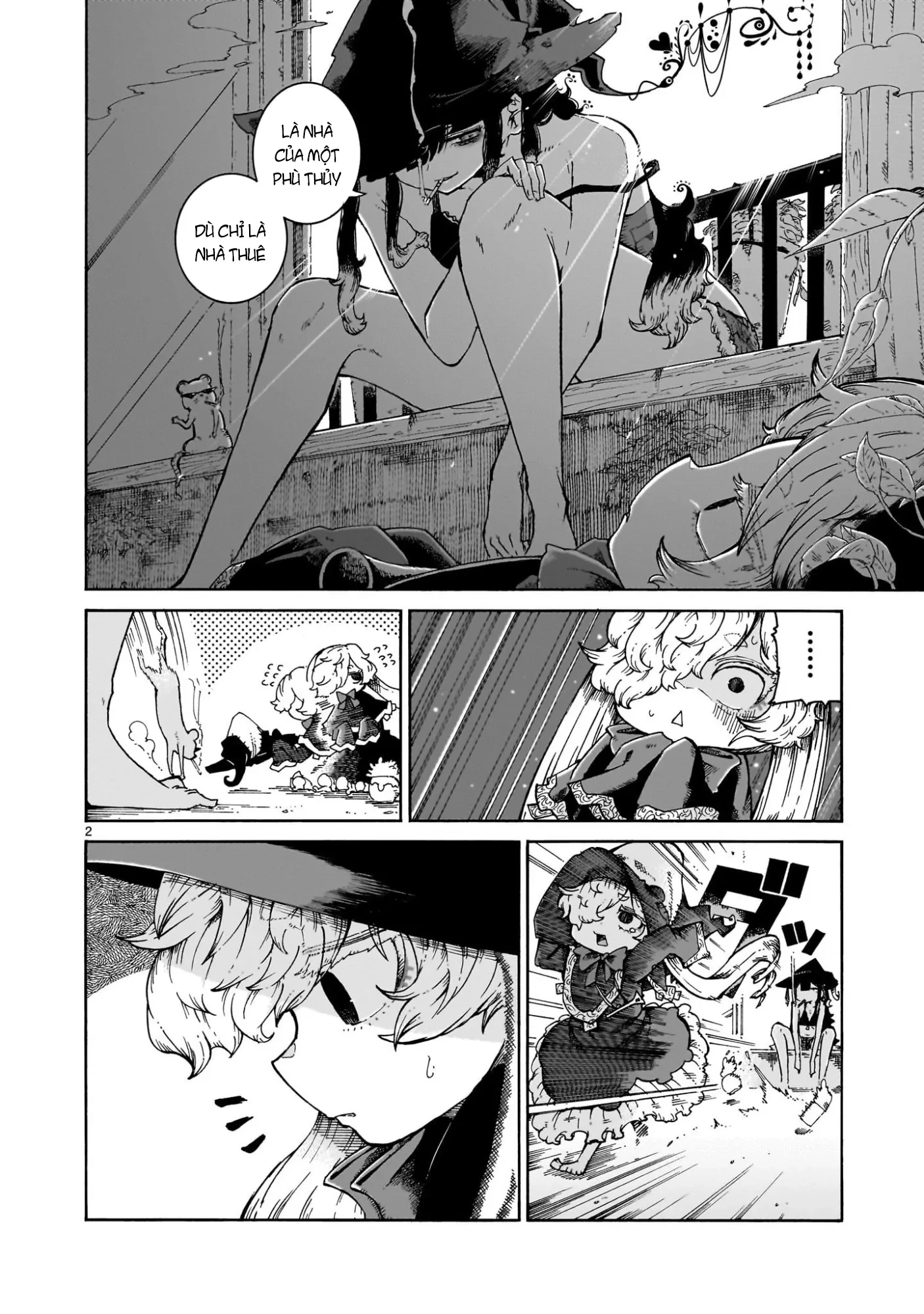 Majo to Kyurasu - Phù thủy phê pha Chapter 8.1 - 3