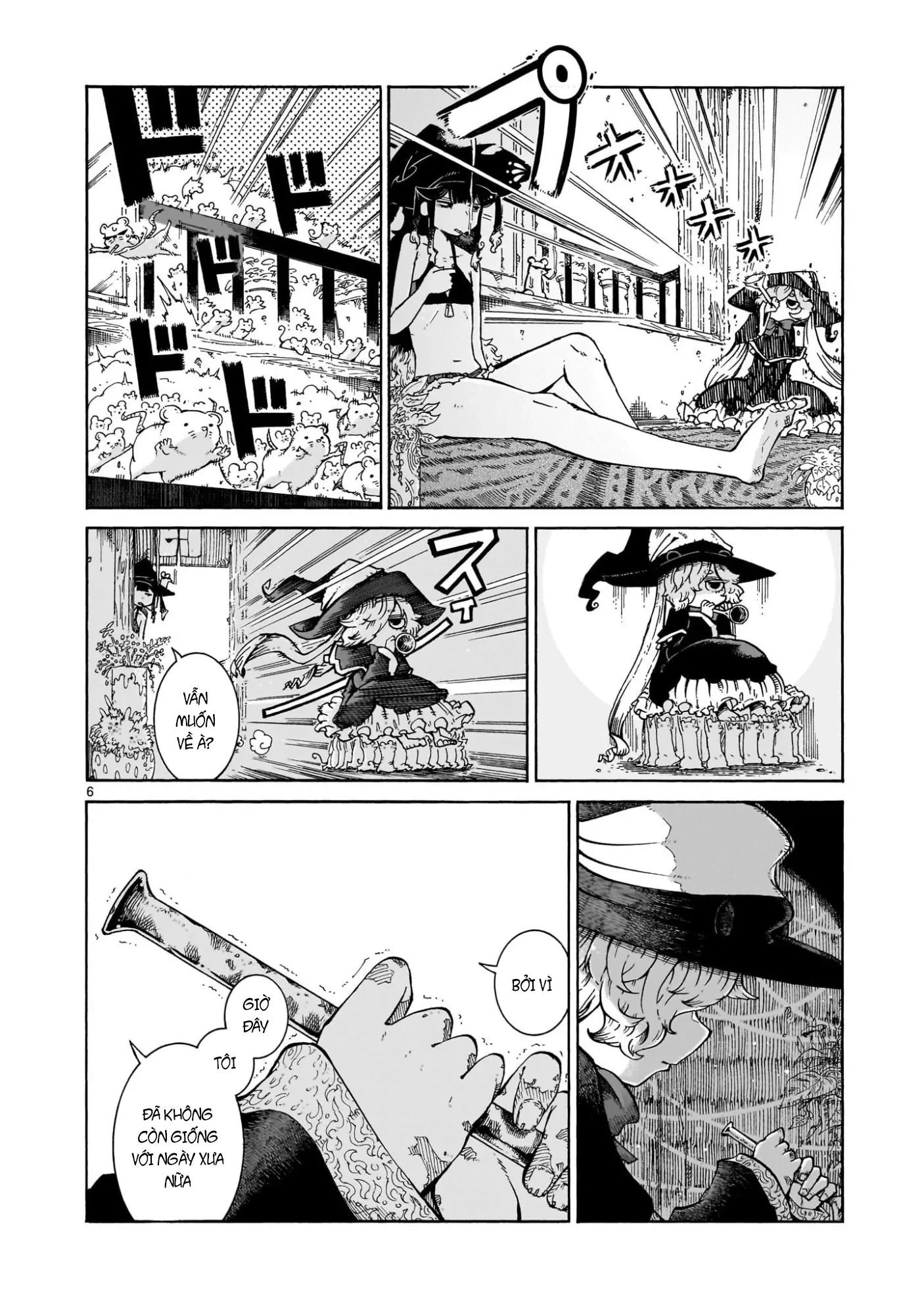 Majo to Kyurasu - Phù thủy phê pha Chapter 8.1 - 7