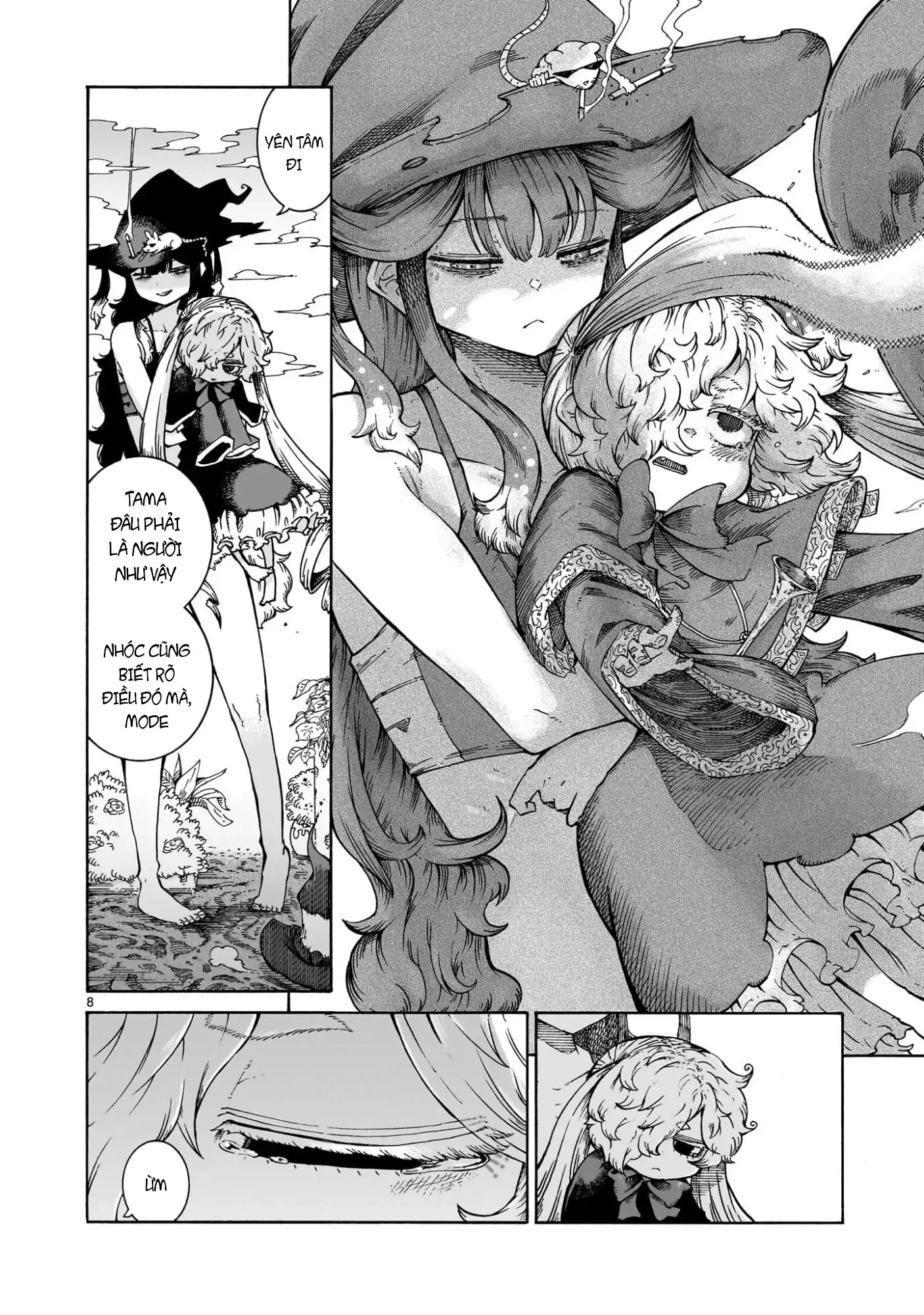 Majo to Kyurasu - Phù thủy phê pha Chapter 8.1 - 9