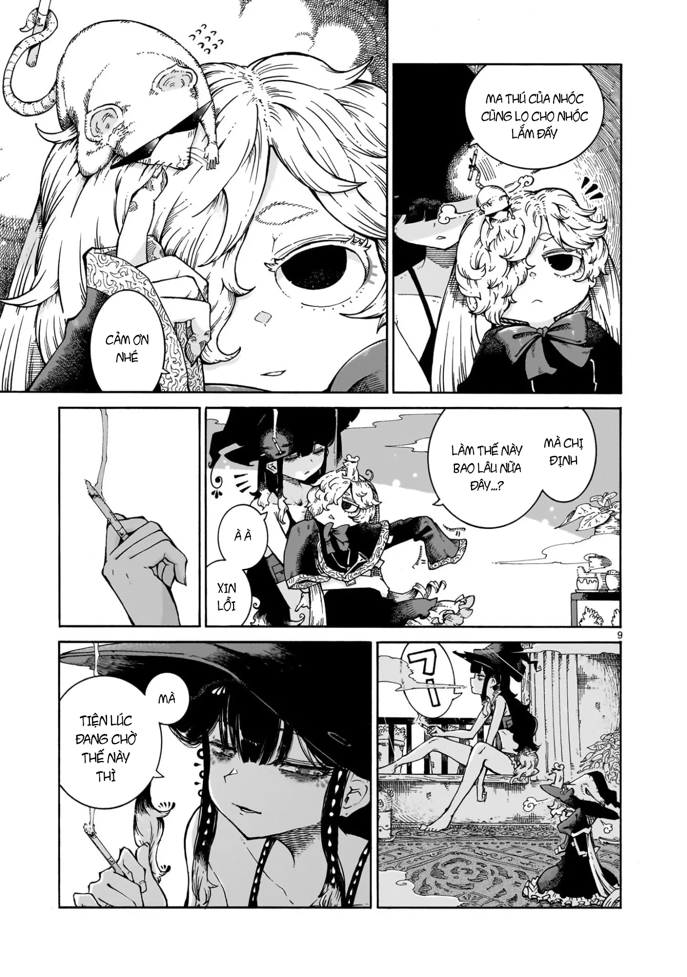 Majo to Kyurasu - Phù thủy phê pha Chapter 8.1 - 10