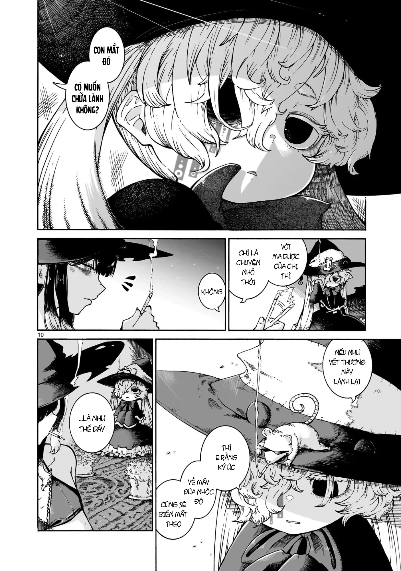 Majo to Kyurasu - Phù thủy phê pha Chapter 8.1 - 11