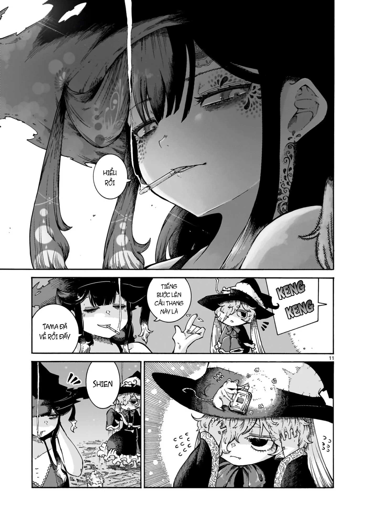 Majo to Kyurasu - Phù thủy phê pha Chapter 8.1 - 12