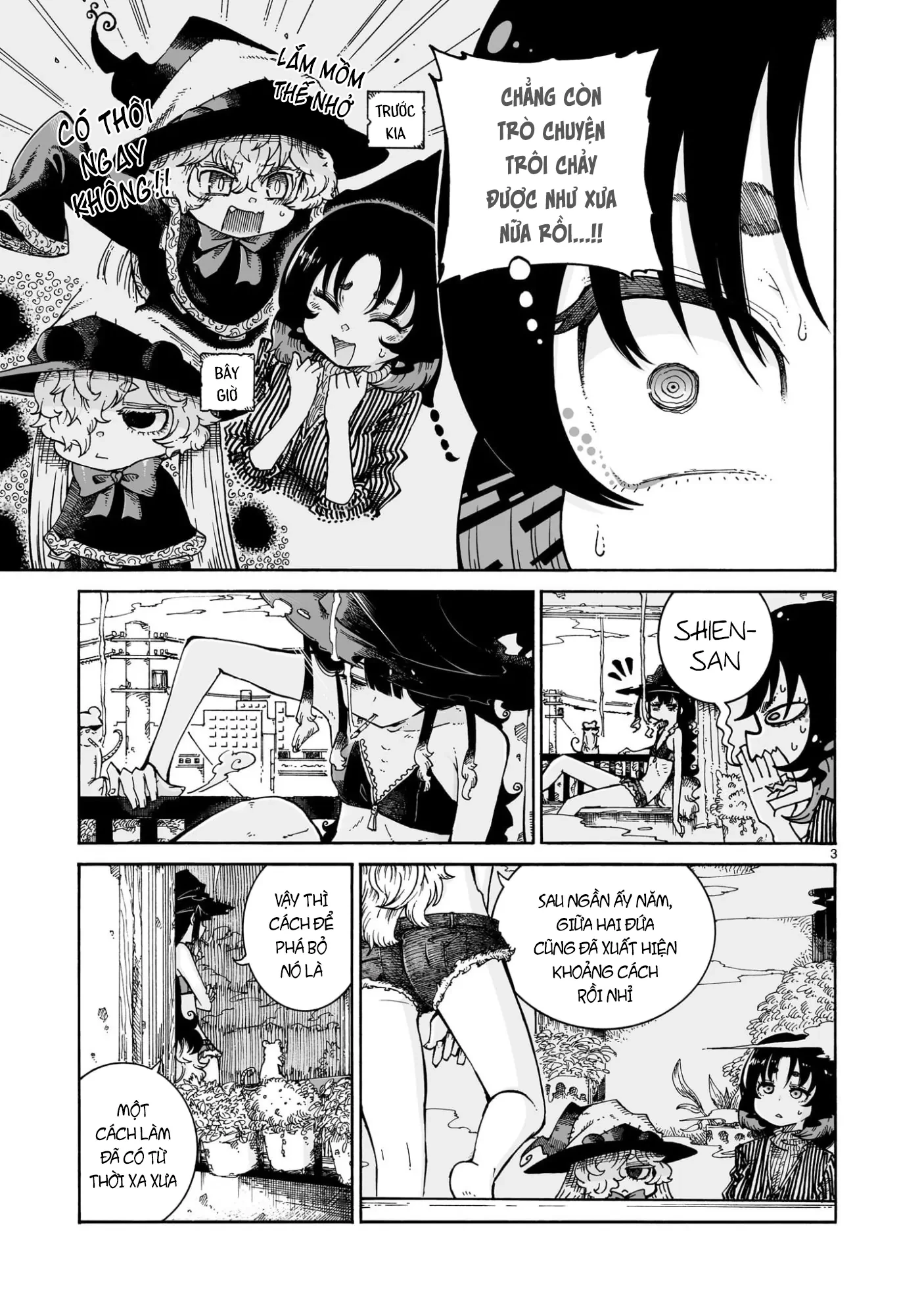 Majo to Kyurasu - Phù thủy phê pha Chapter 8.2 - 4