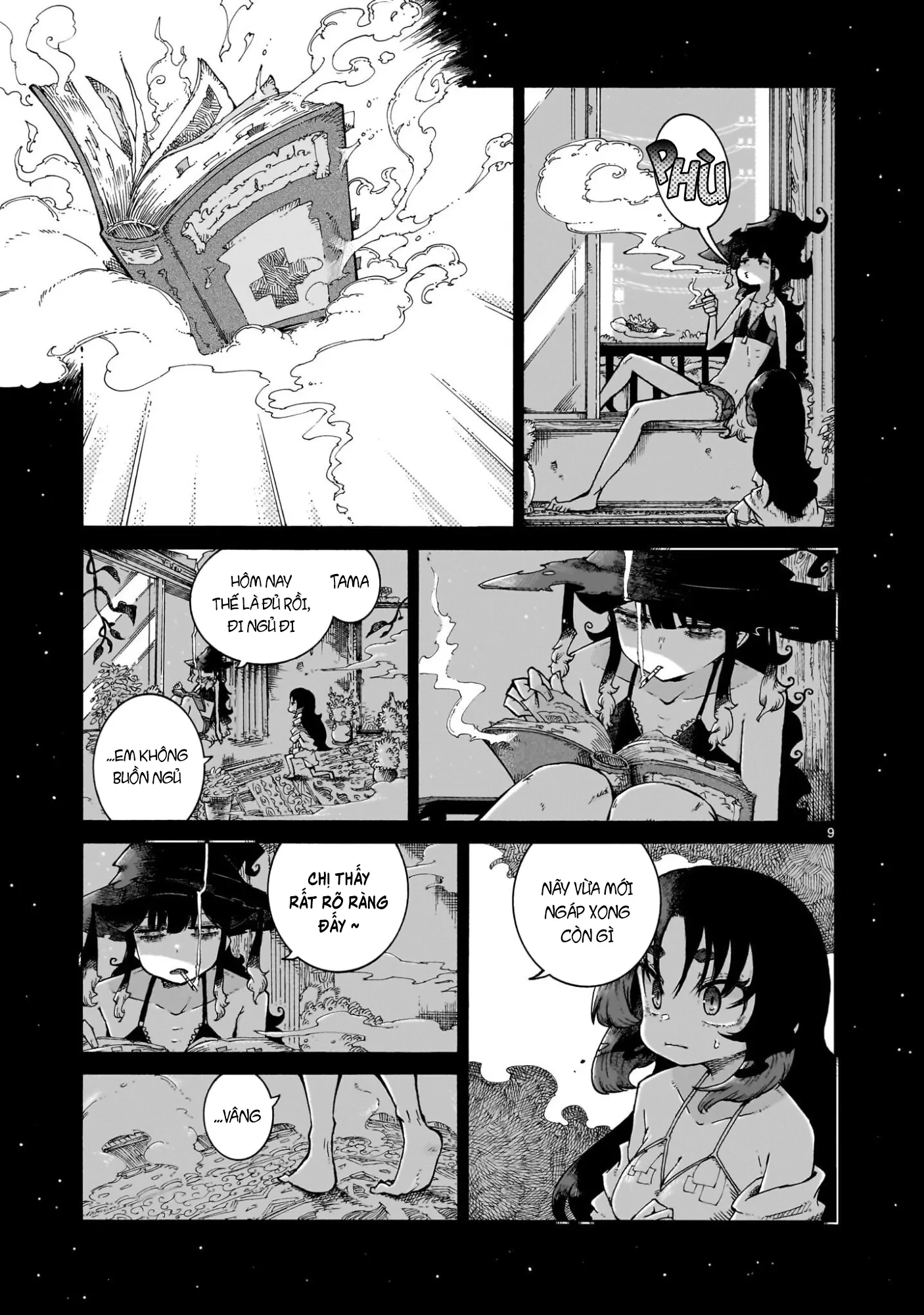 Majo to Kyurasu - Phù thủy phê pha Chapter 9.1 - 10