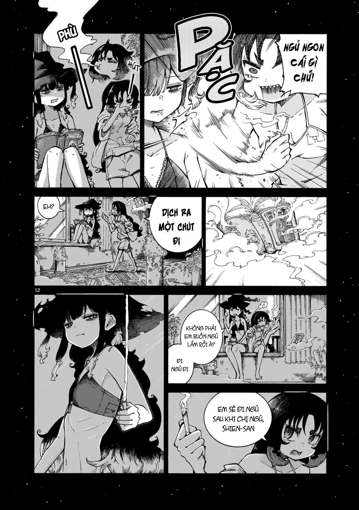 Majo to Kyurasu - Phù thủy phê pha Chapter 9.1 - 13