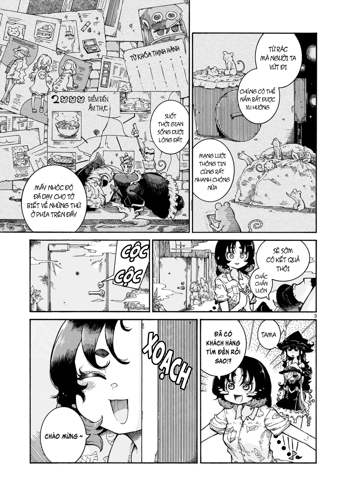 Majo to Kyurasu - Phù thủy phê pha Chapter 9.2 - 4