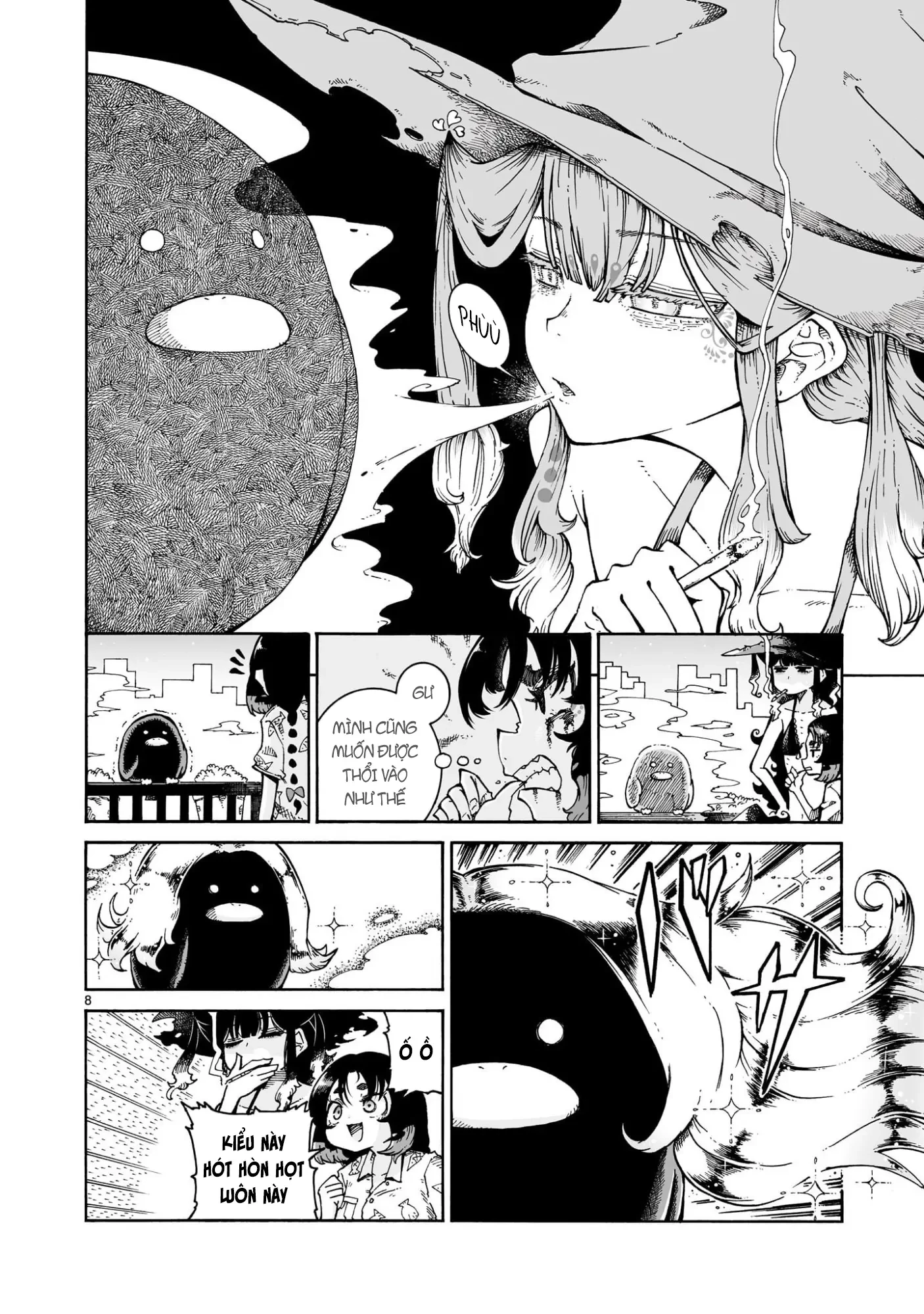 Majo to Kyurasu - Phù thủy phê pha Chapter 9.2 - 9