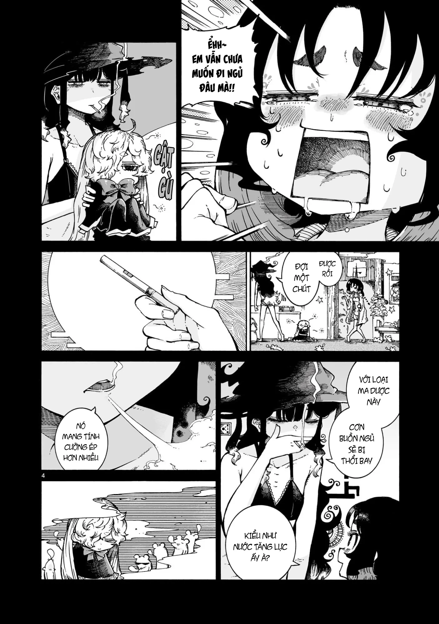 Majo to Kyurasu - Phù thủy phê pha Chapter 10.1 - 5