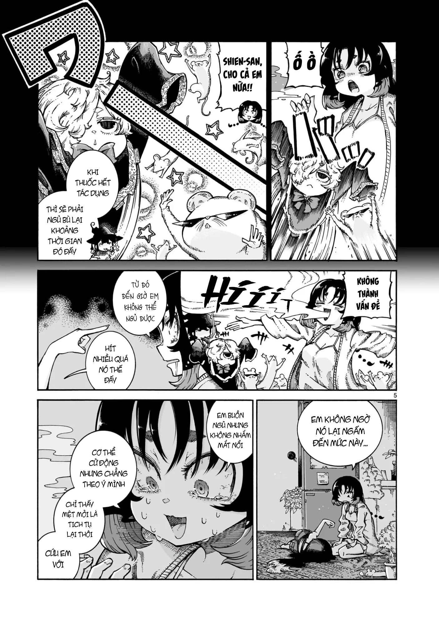 Majo to Kyurasu - Phù thủy phê pha Chapter 10.1 - 6