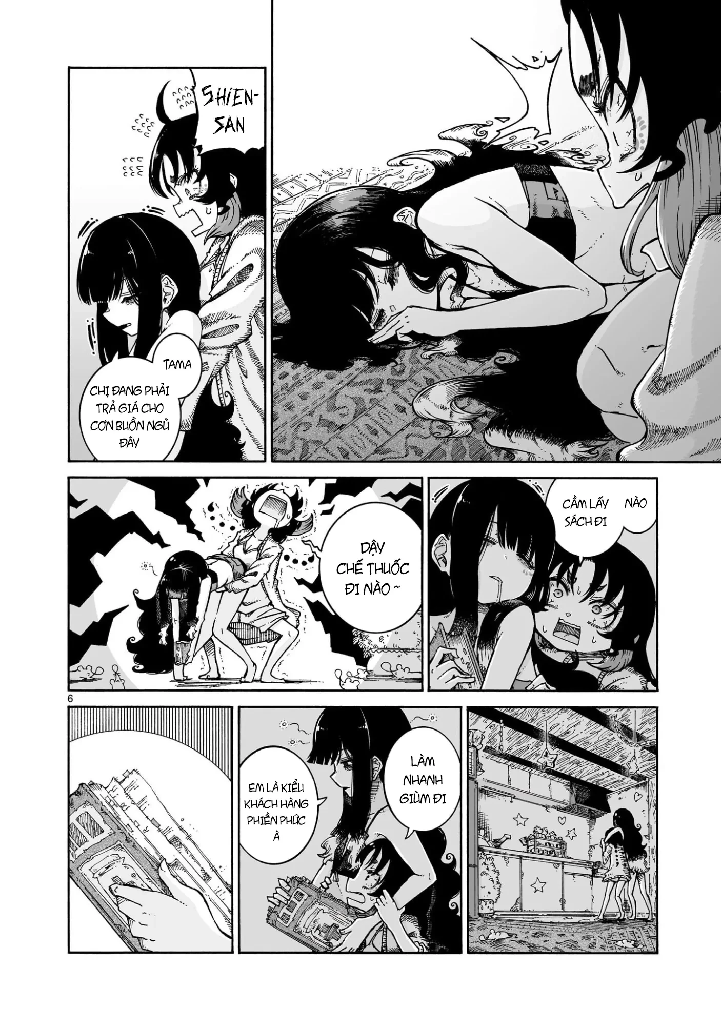 Majo to Kyurasu - Phù thủy phê pha Chapter 10.1 - 7