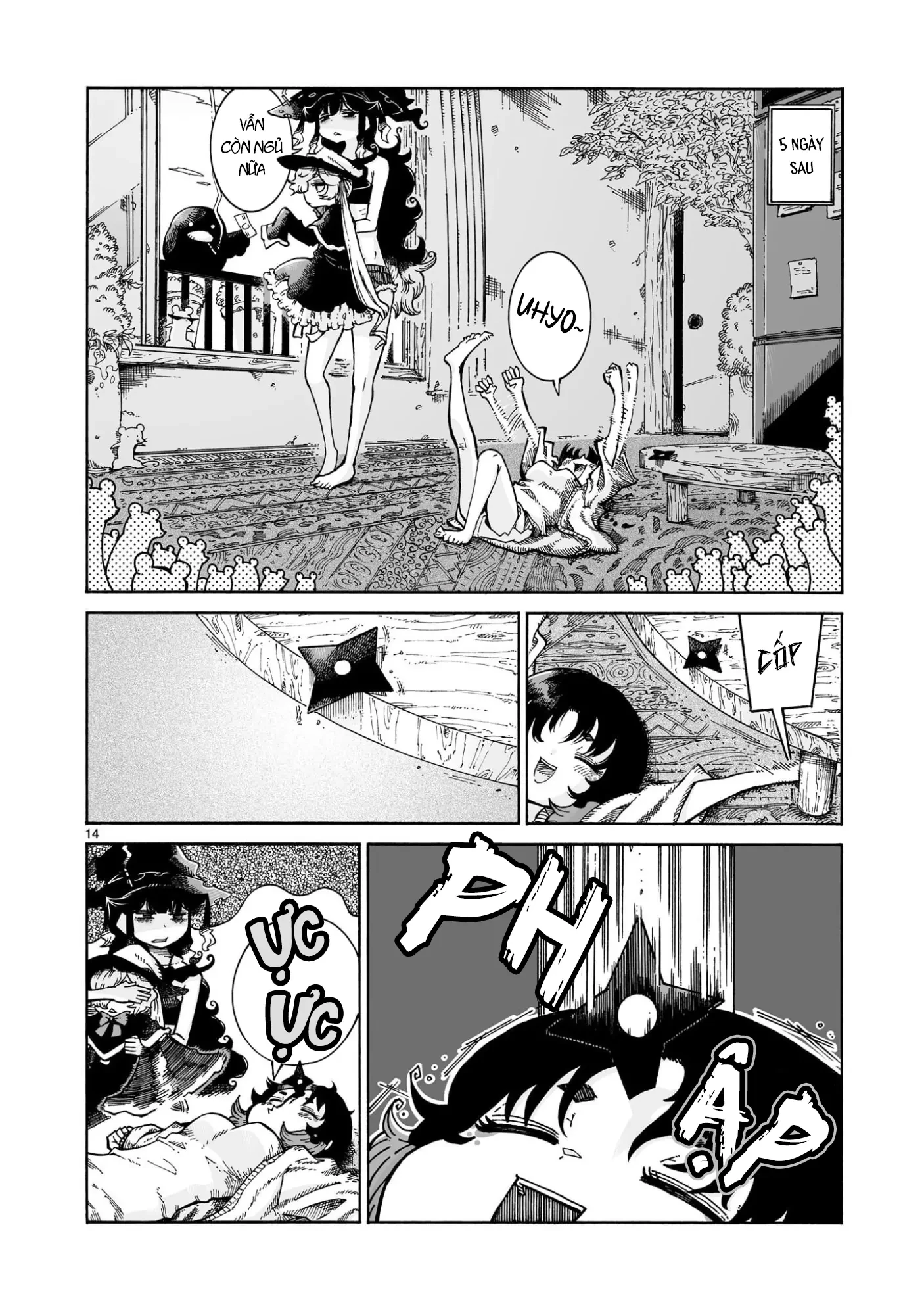 Majo to Kyurasu - Phù thủy phê pha Chapter 10.1 - 15