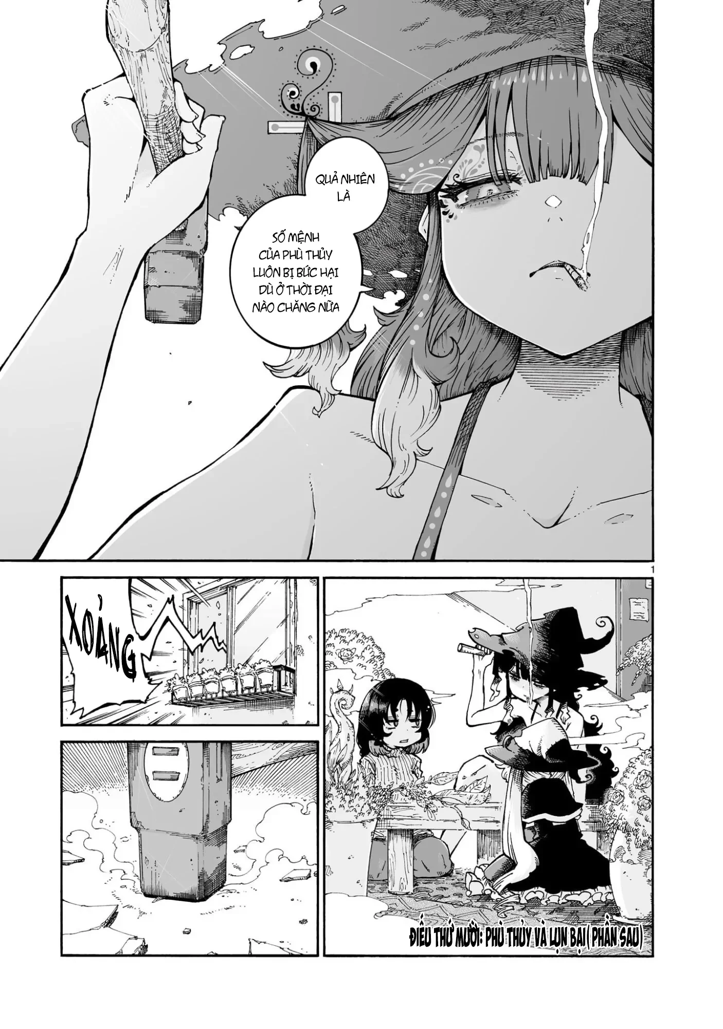 Majo to Kyurasu - Phù thủy phê pha Chapter 10.2 - 2