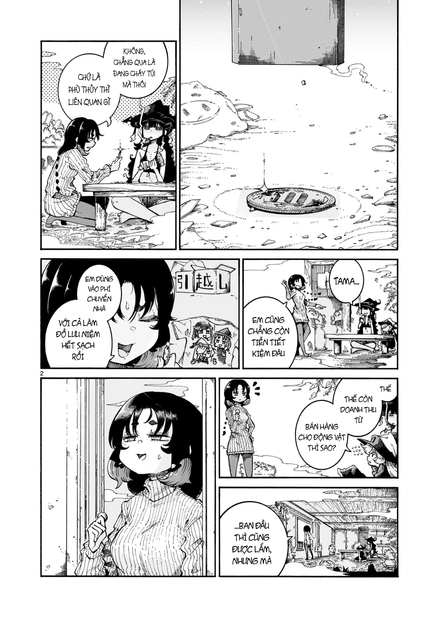 Majo to Kyurasu - Phù thủy phê pha Chapter 10.2 - 3