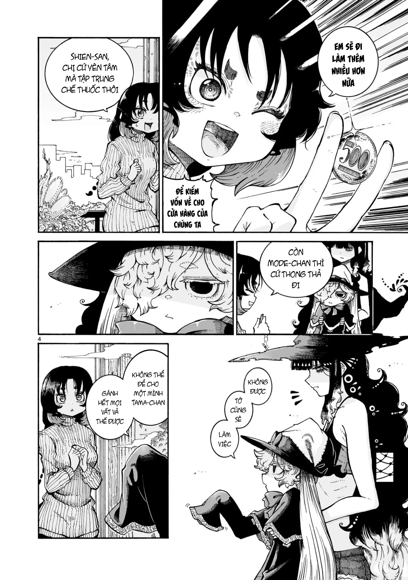 Majo to Kyurasu - Phù thủy phê pha Chapter 10.2 - 5