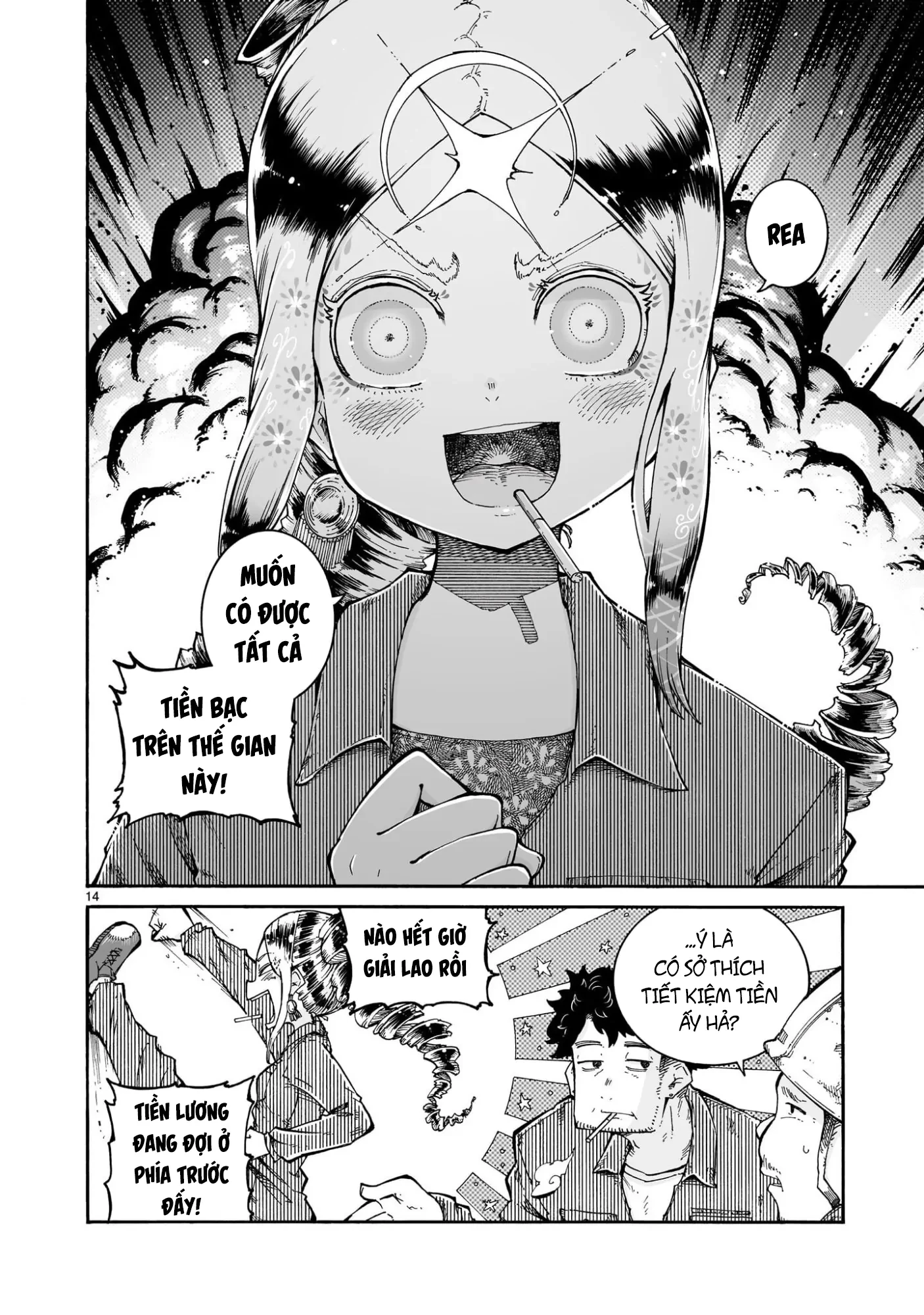 Majo to Kyurasu - Phù thủy phê pha Chapter 10.2 - 15