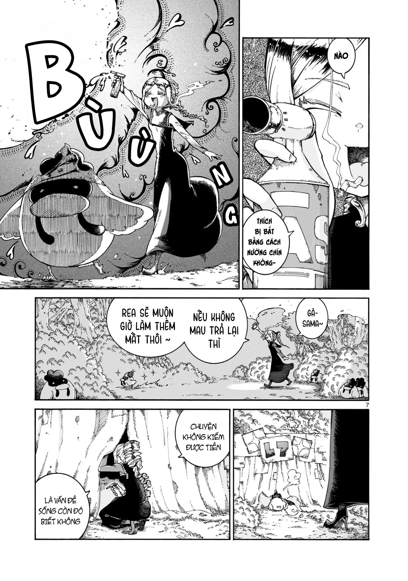 Majo to Kyurasu - Phù thủy phê pha Chapter 11.1 - 8