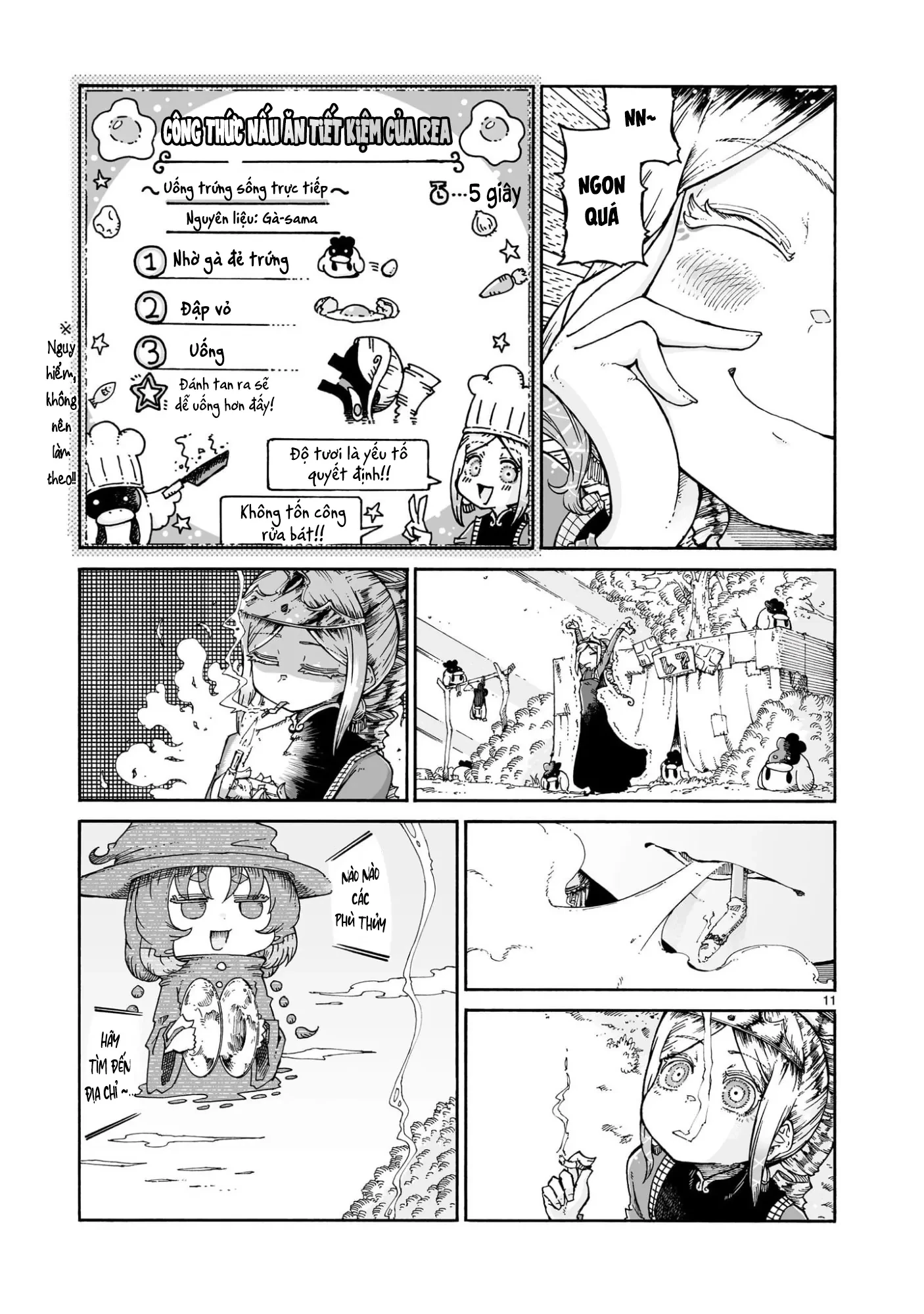 Majo to Kyurasu - Phù thủy phê pha Chapter 11.1 - 11