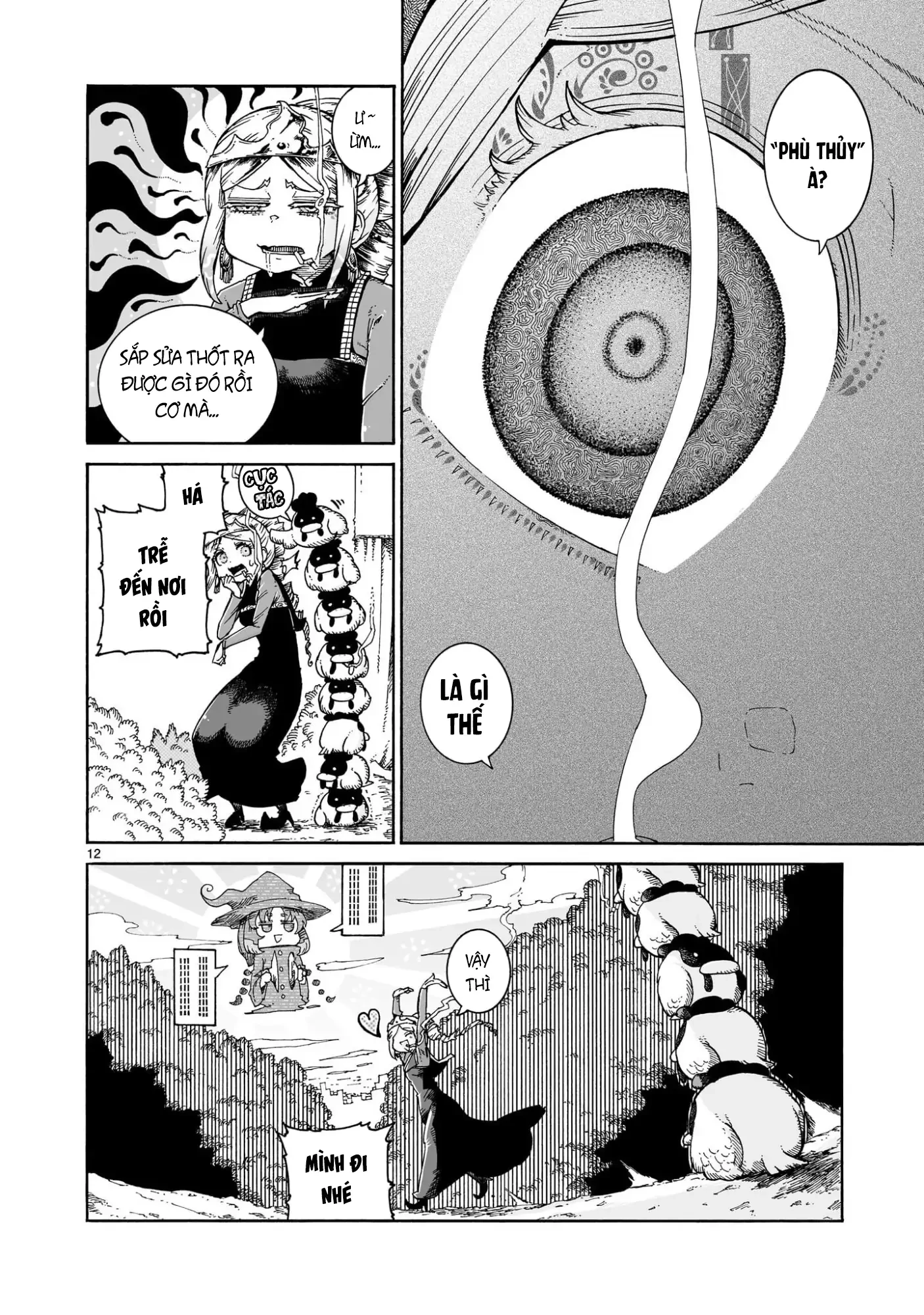 Majo to Kyurasu - Phù thủy phê pha Chapter 11.1 - 12