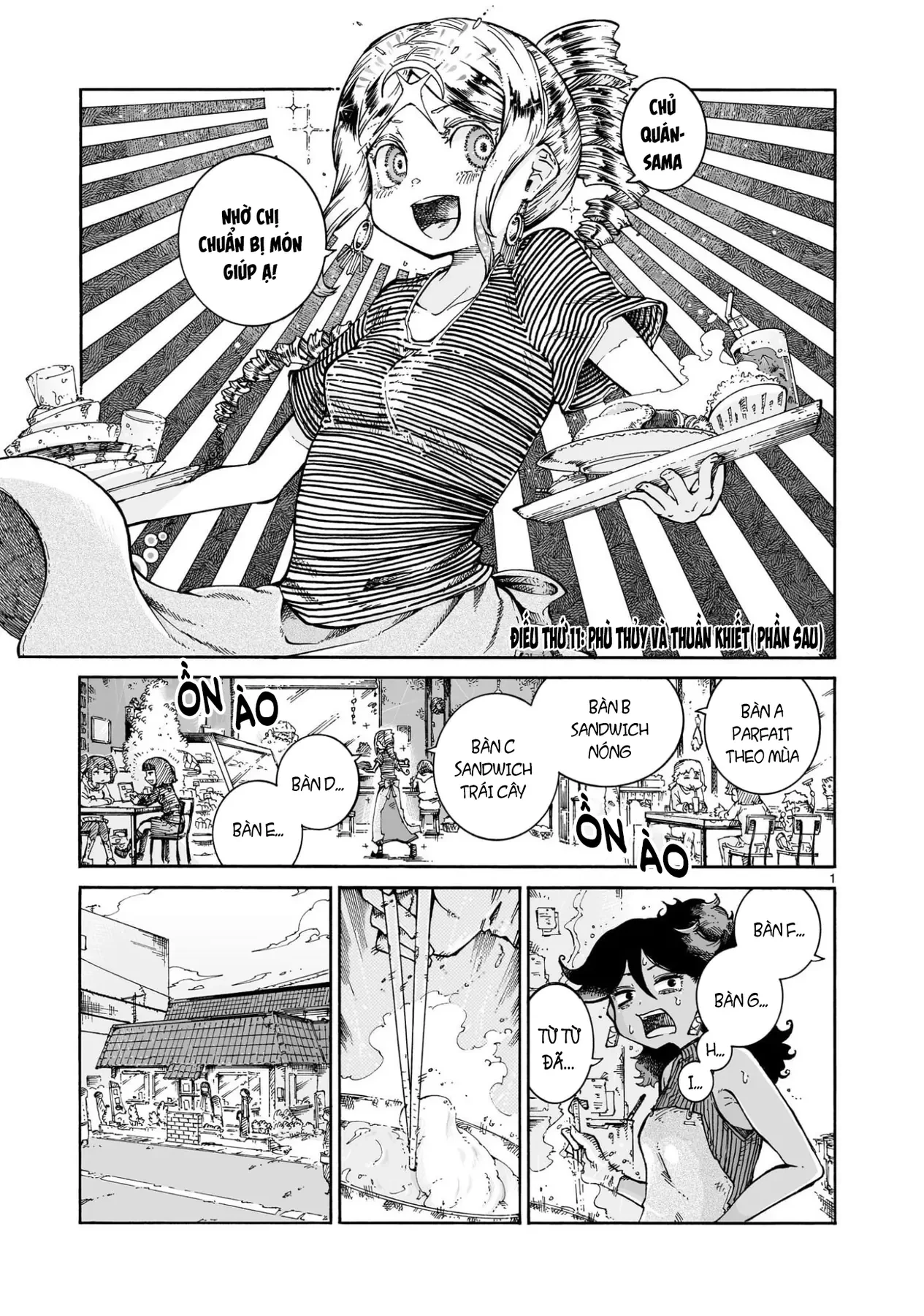 Majo to Kyurasu - Phù thủy phê pha Chapter  11.2 - 2