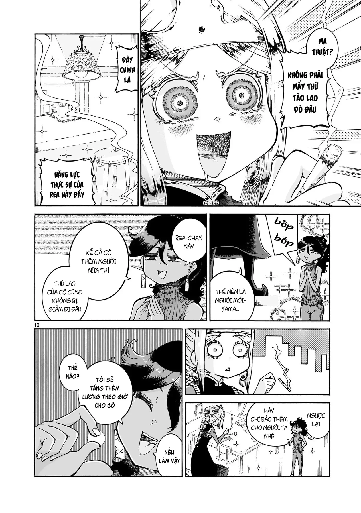 Majo to Kyurasu - Phù thủy phê pha Chapter  11.2 - 11