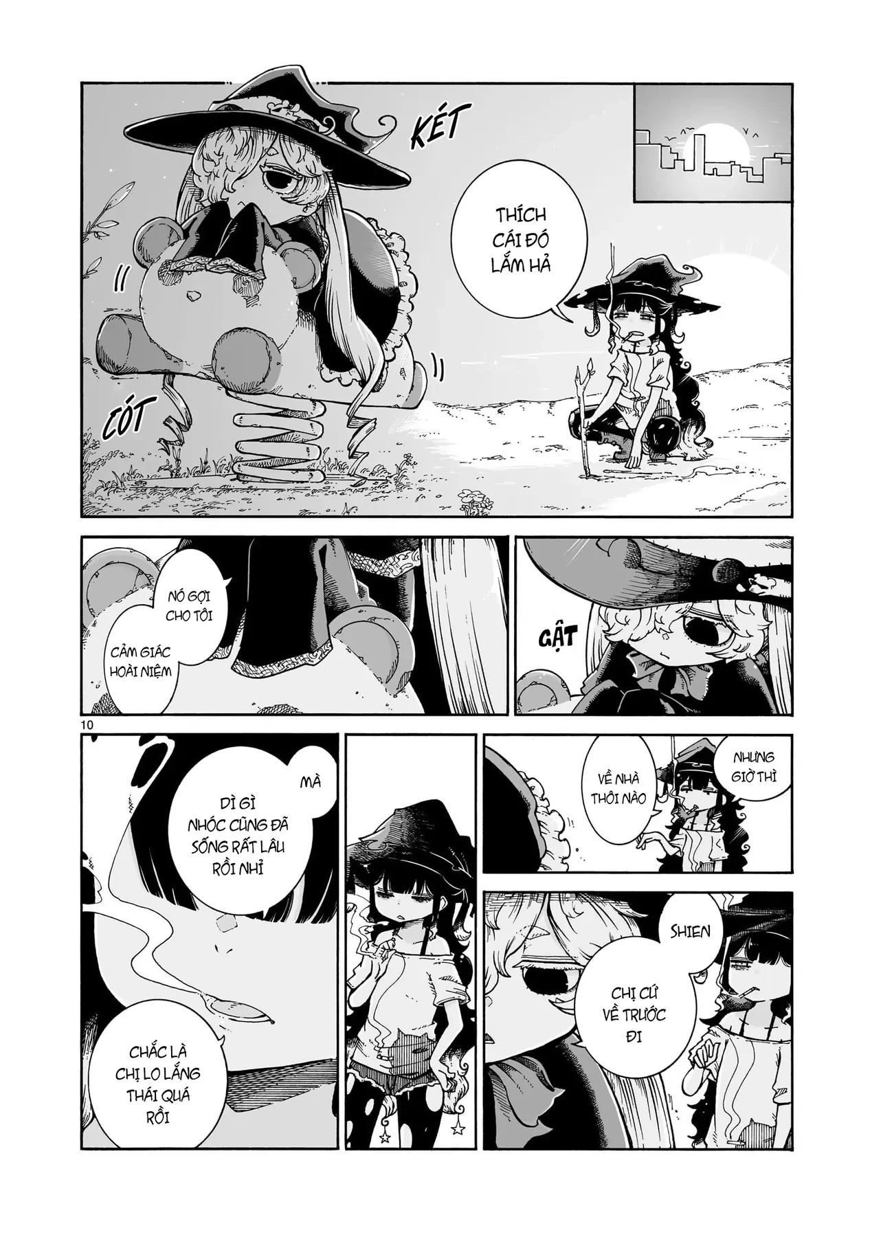 Majo to Kyurasu - Phù thủy phê pha Chapter  12.1 - 11