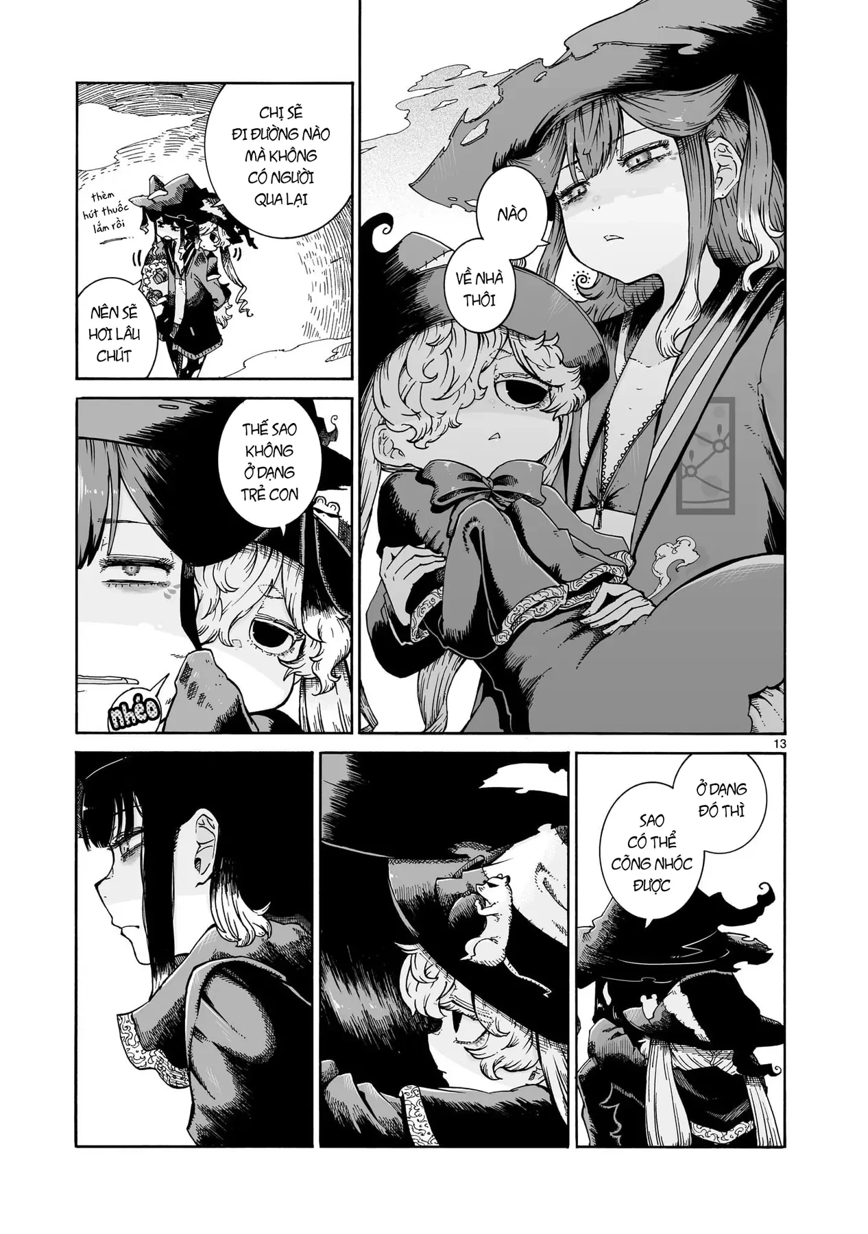 Majo to Kyurasu - Phù thủy phê pha Chapter  12.1 - 14
