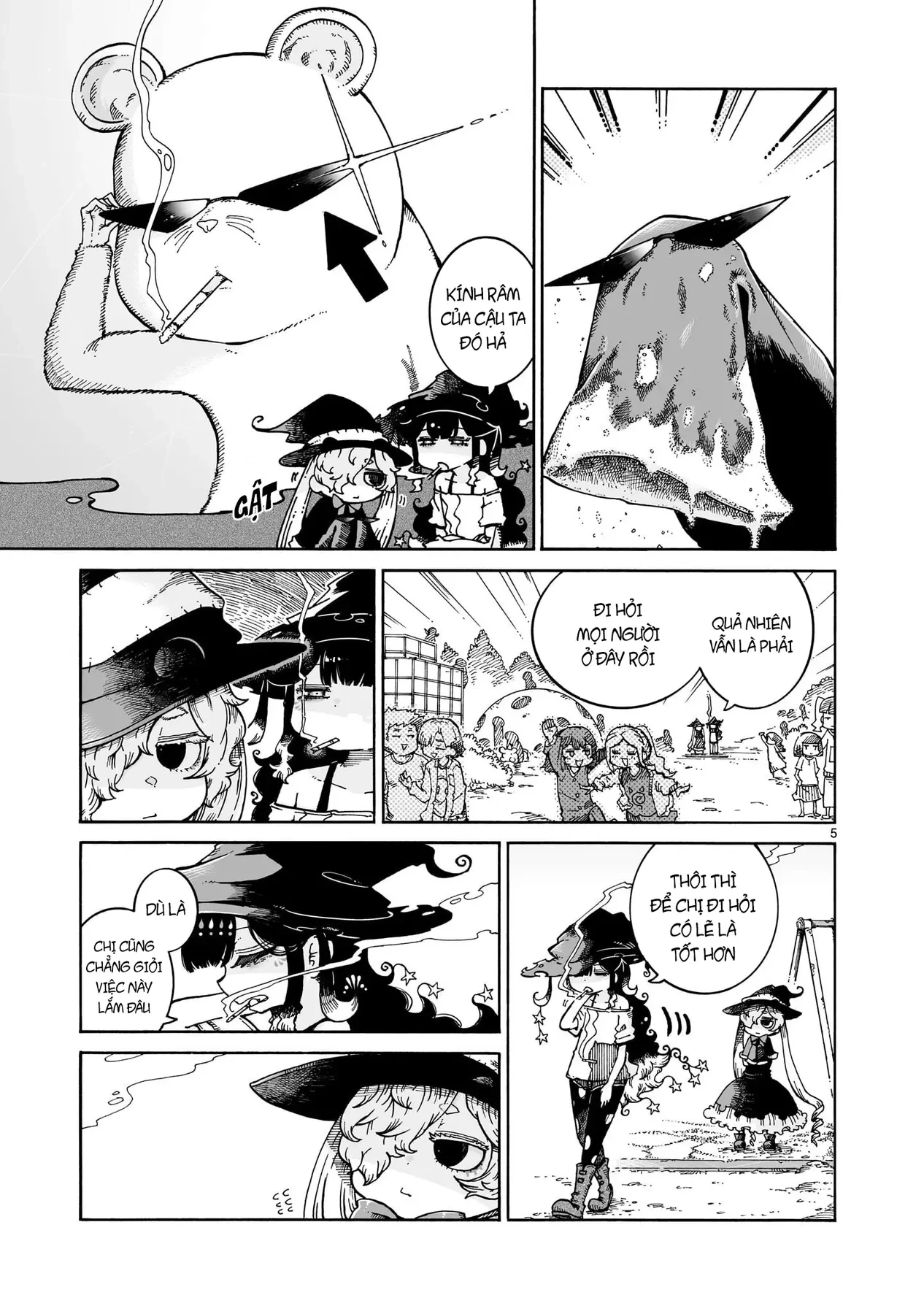 Majo to Kyurasu - Phù thủy phê pha Chapter  12.1 - 22